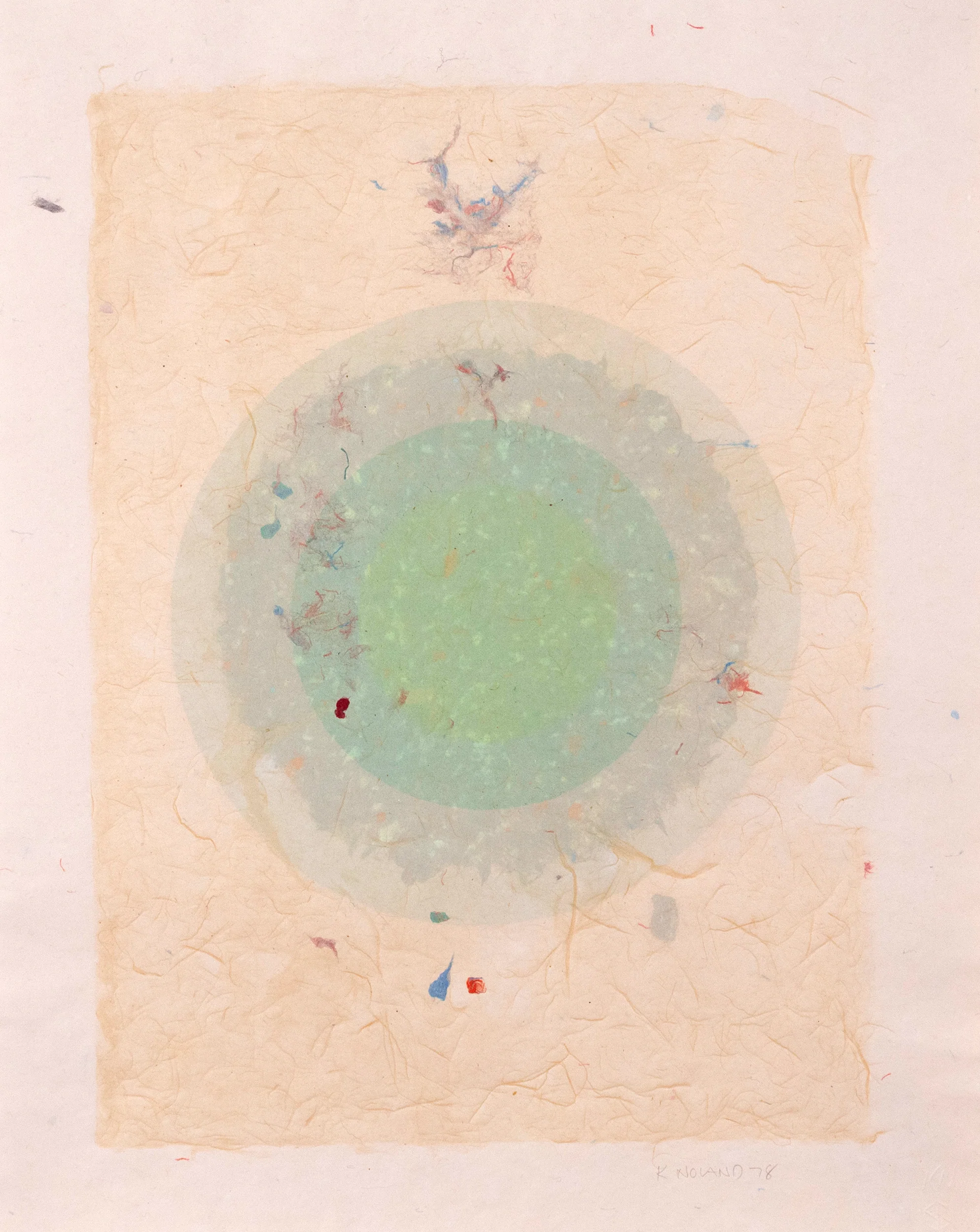 KENNETH NOLAND "CIRCLE I", 1978 - Image 12