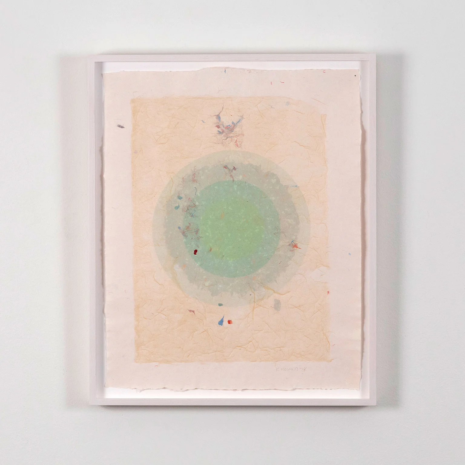 KENNETH NOLAND "CIRCLE I", 1978 - Image 2