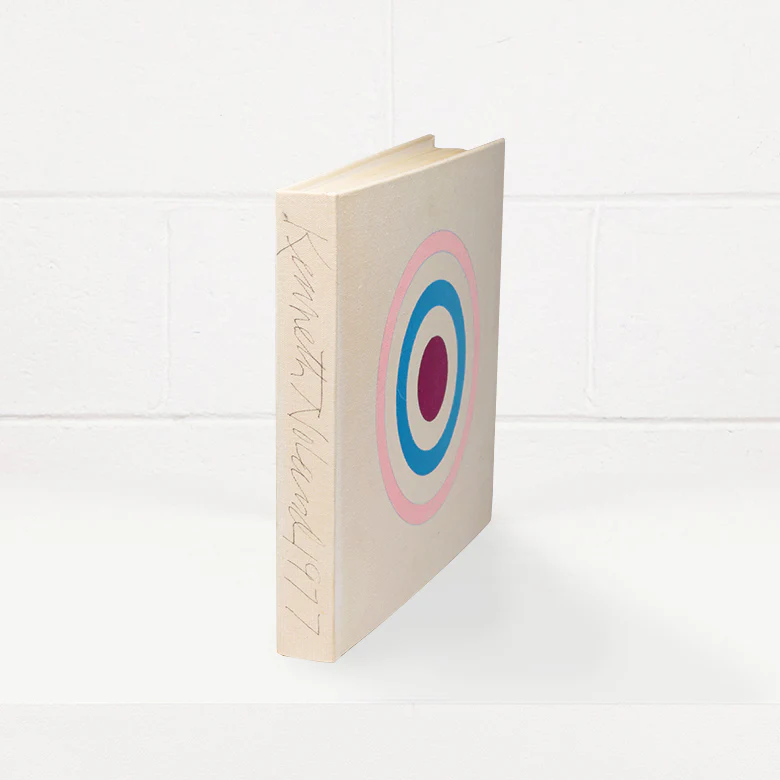 KENNETH NOLAND "PAINTED BOOK - BORDEAUX", 1977 - Image 4