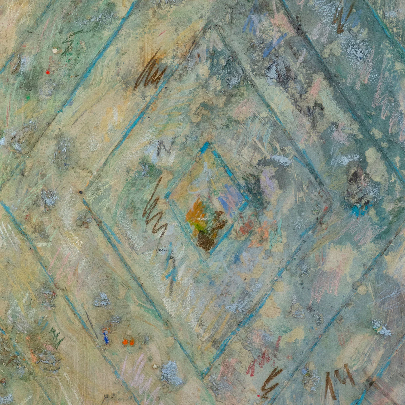 KENNETH NOLAND "BRAVO PISTACHIO" MONOTYPE, 1983 - Image 10