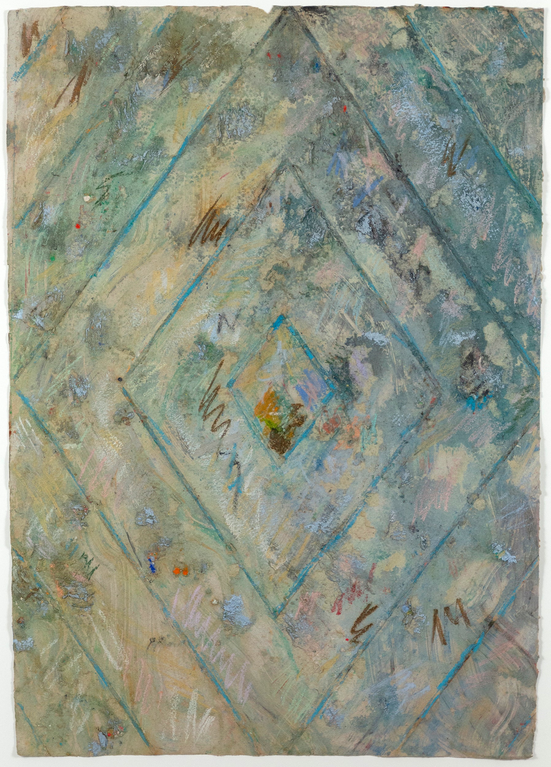 KENNETH NOLAND "BRAVO PISTACHIO" MONOTYPE, 1983 - Image 14