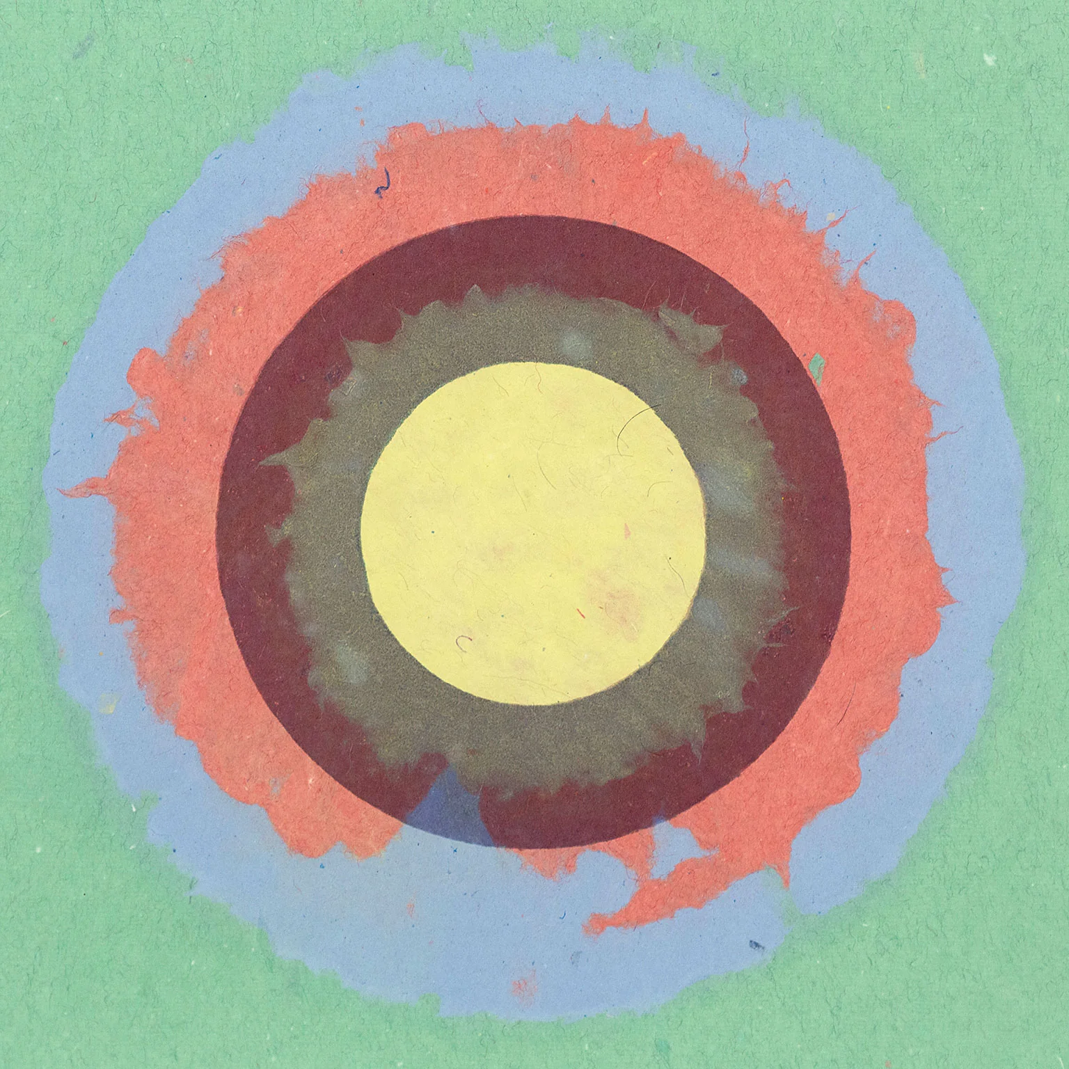 KENNETH NOLAND "SEA FOAM CIRCLE II", 1978 - Image 6
