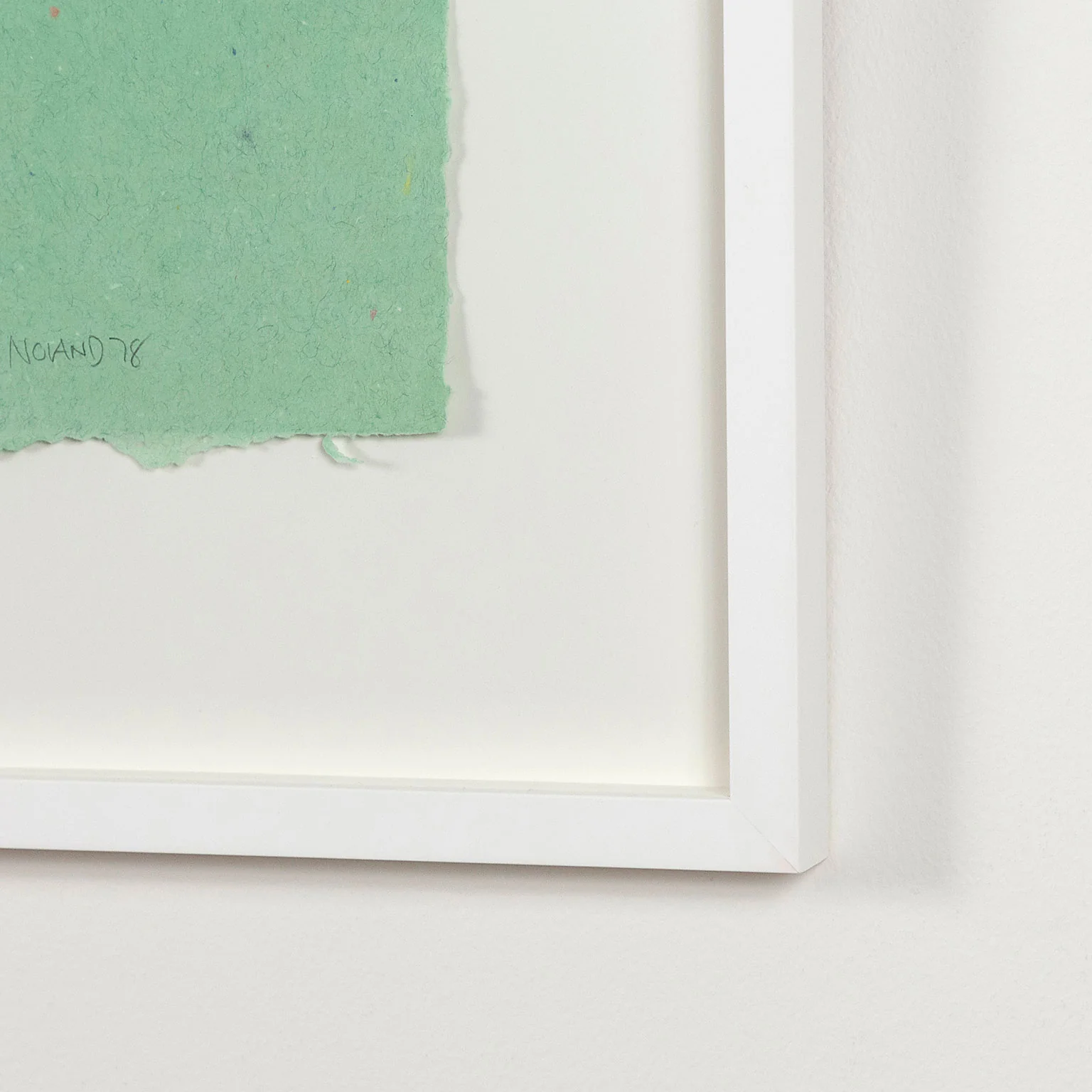 KENNETH NOLAND "SEA FOAM CIRCLE II", 1978 - Image 9