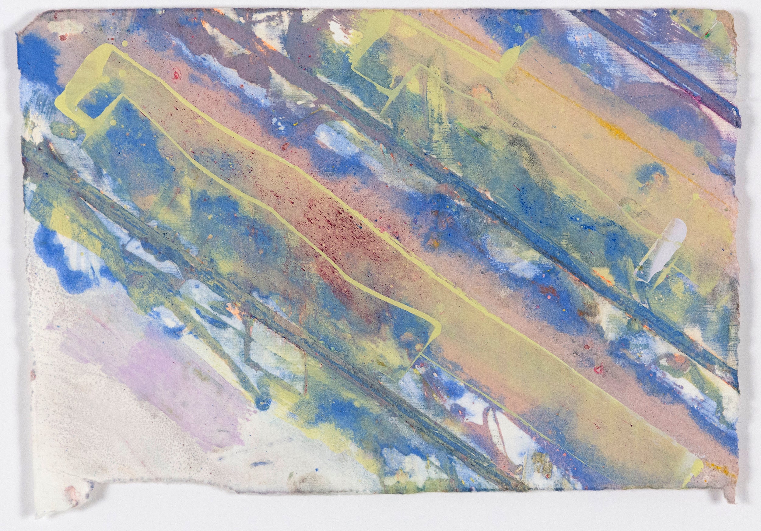 KENNETH NOLAND "STRIPES" MONOTYPE, 1983 - Image 11