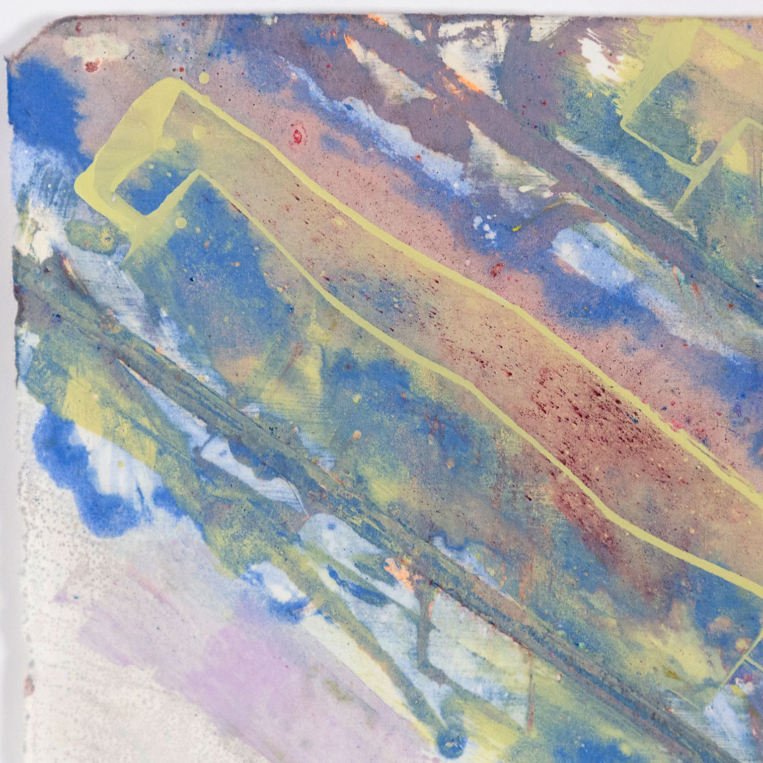 KENNETH NOLAND "STRIPES" MONOTYPE, 1983 - Image 5