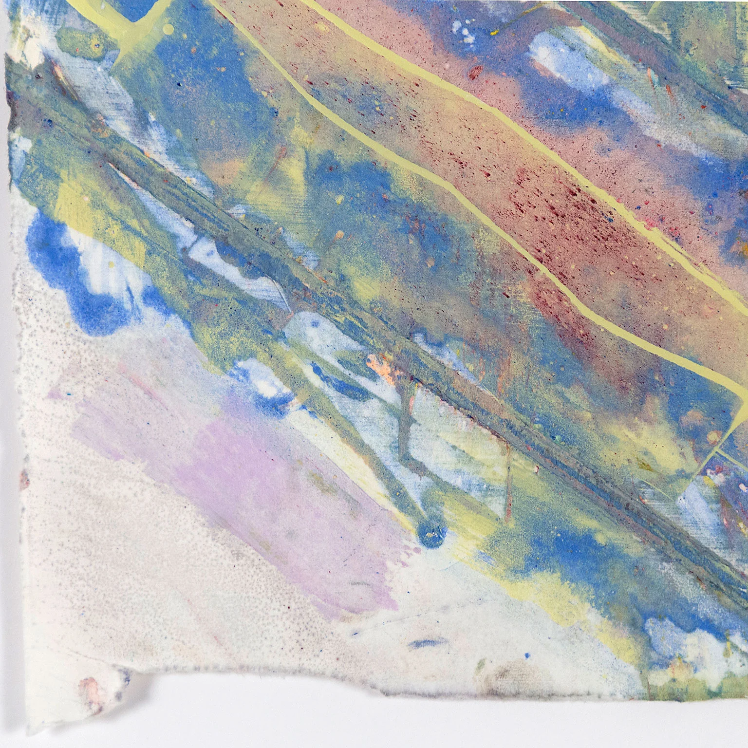 KENNETH NOLAND "STRIPES" MONOTYPE, 1983 - Image 7