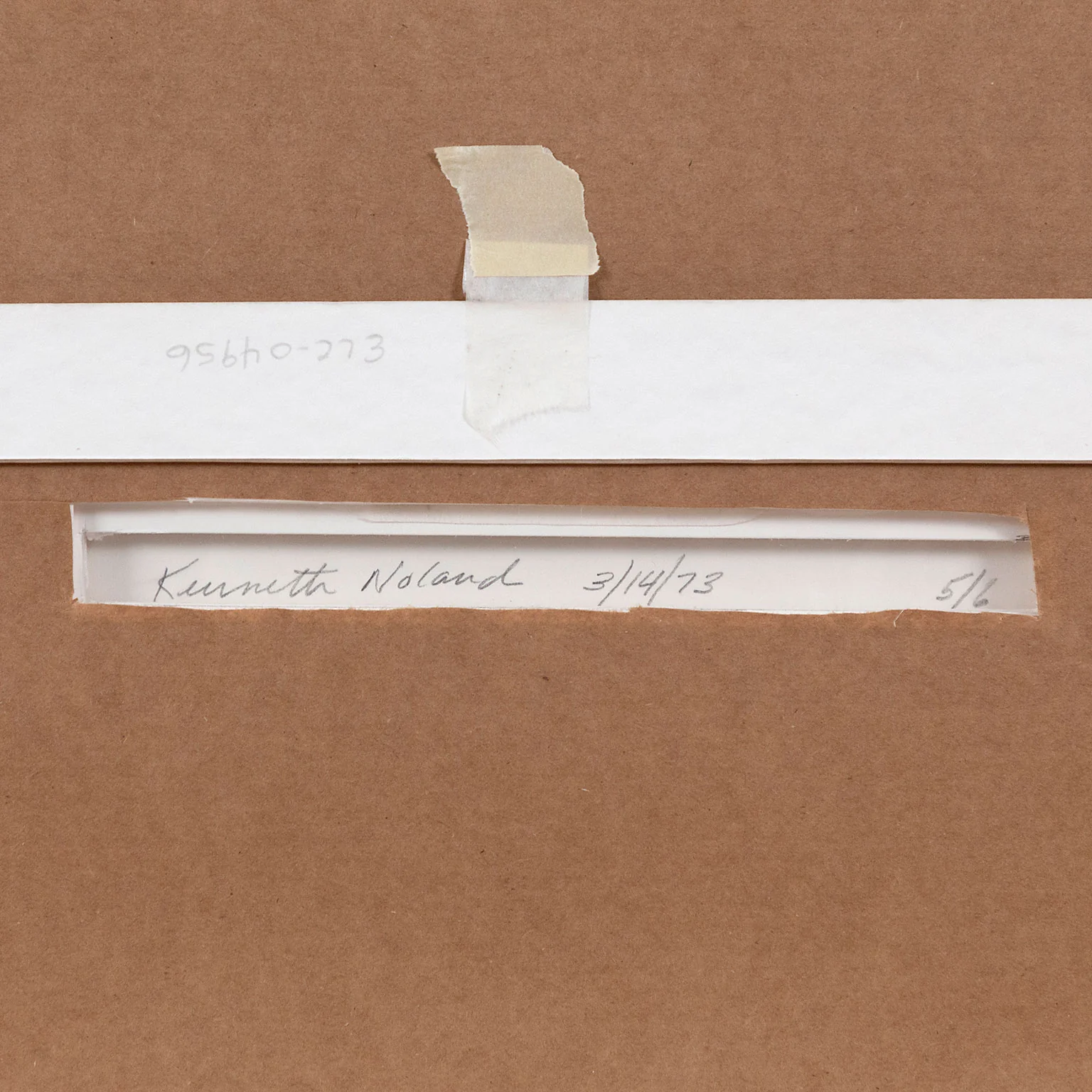 KENNETH NOLAND "STOCKHOLM" SCREENPRINT, 1973 - Image 7