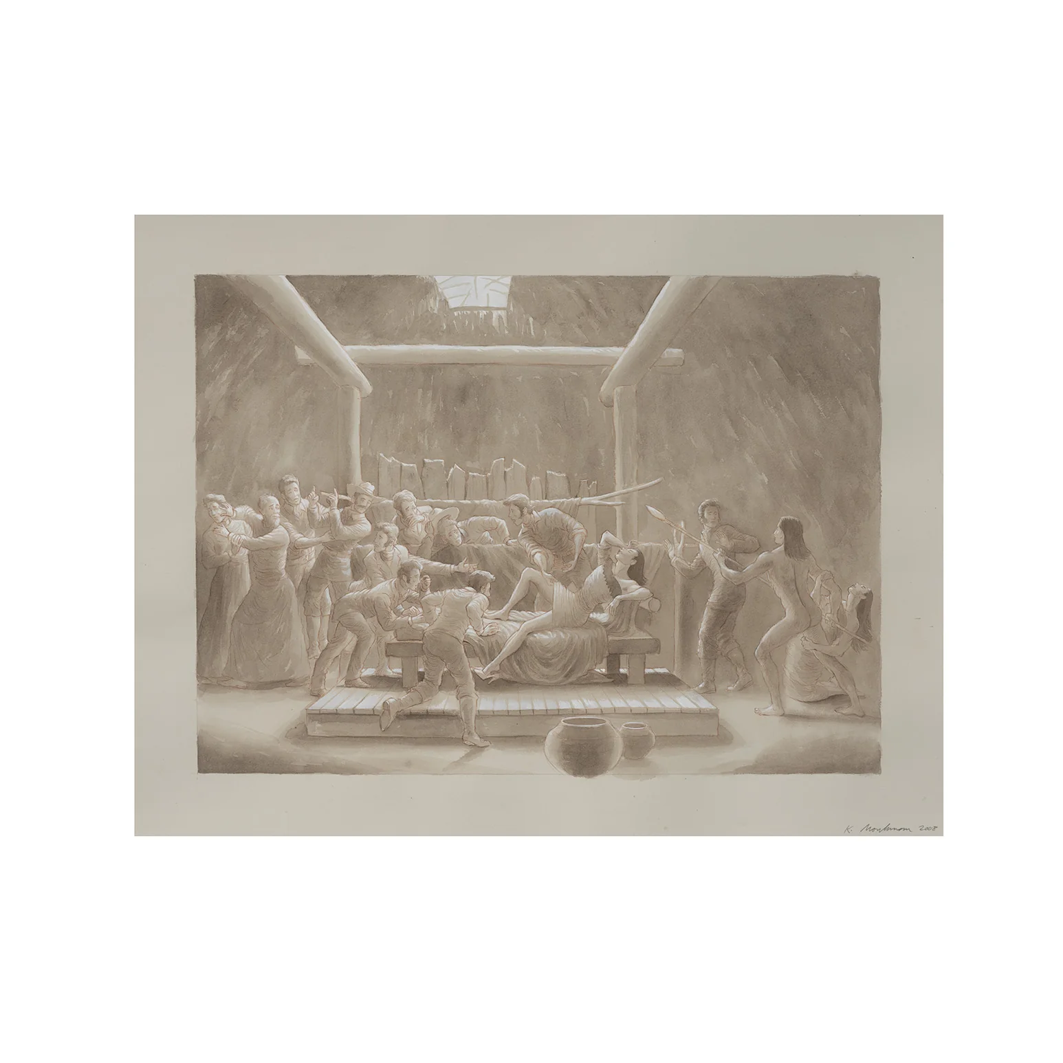 KENT MONKMAN "THE EXAMINATION" 2008 - Image 3