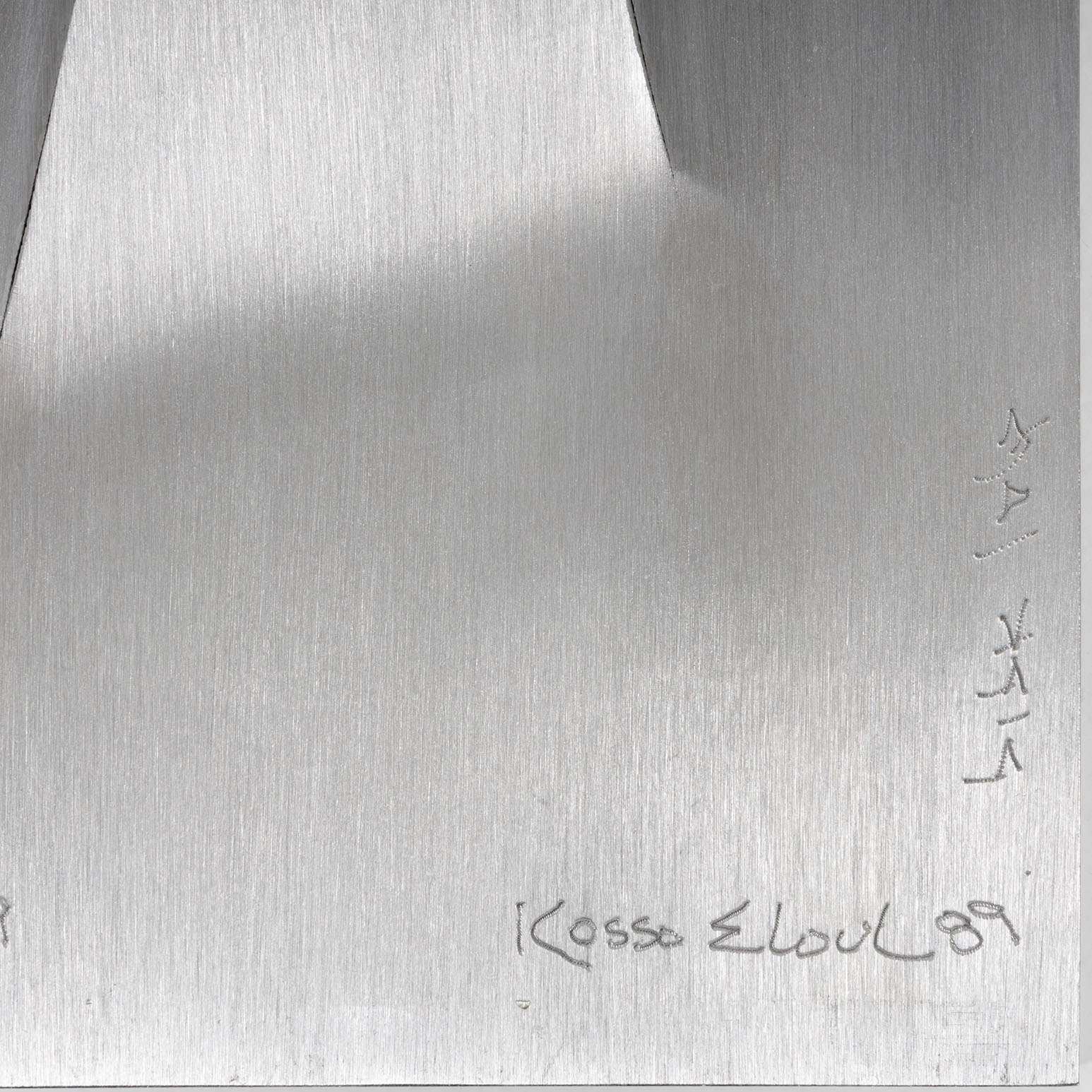 KOSSO ELOUL "ISTORZO" SCULPTURE, 1989 - Image 11