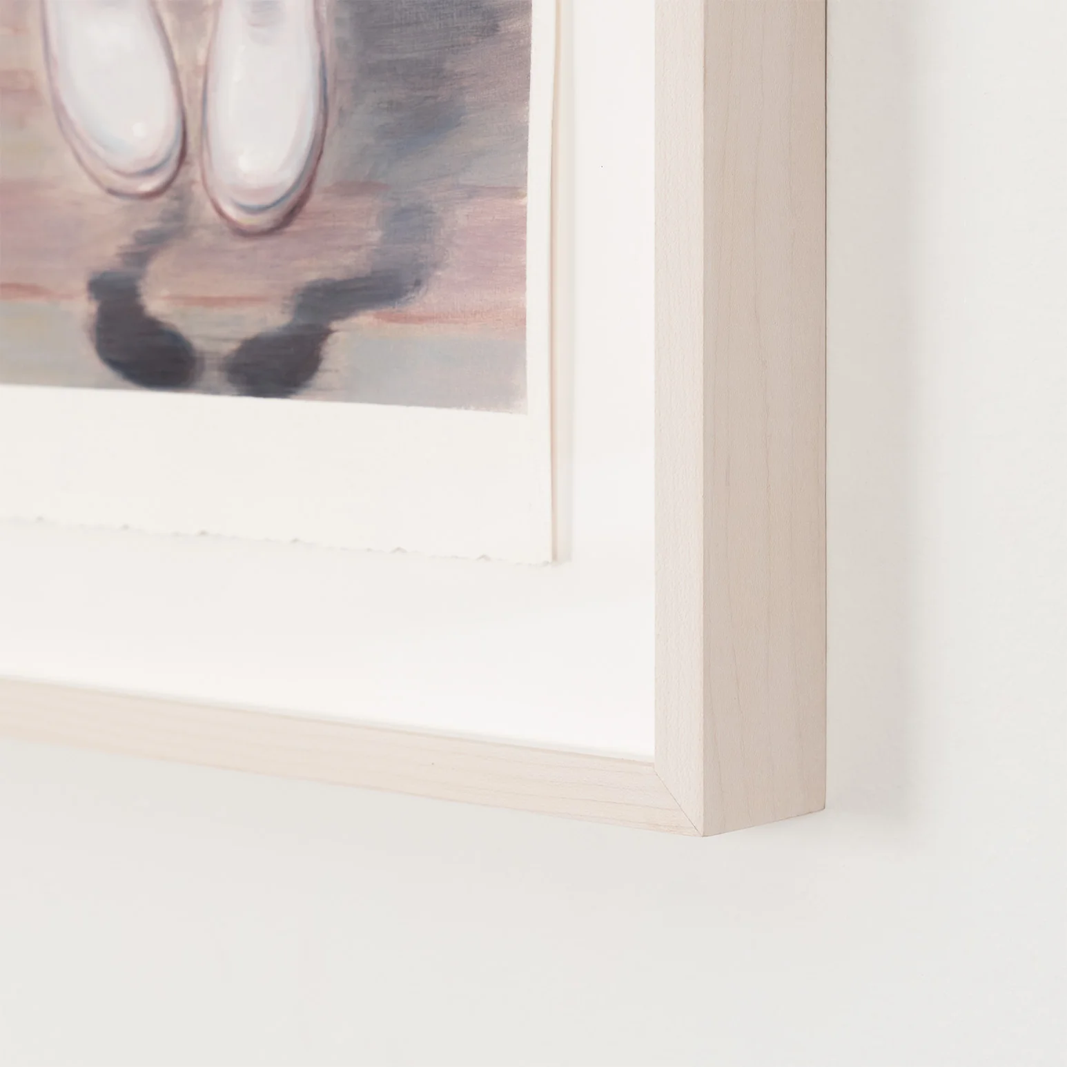 KRIS KNIGHT "RED LACES" OIL ON PAPER, 2016 - Image 10
