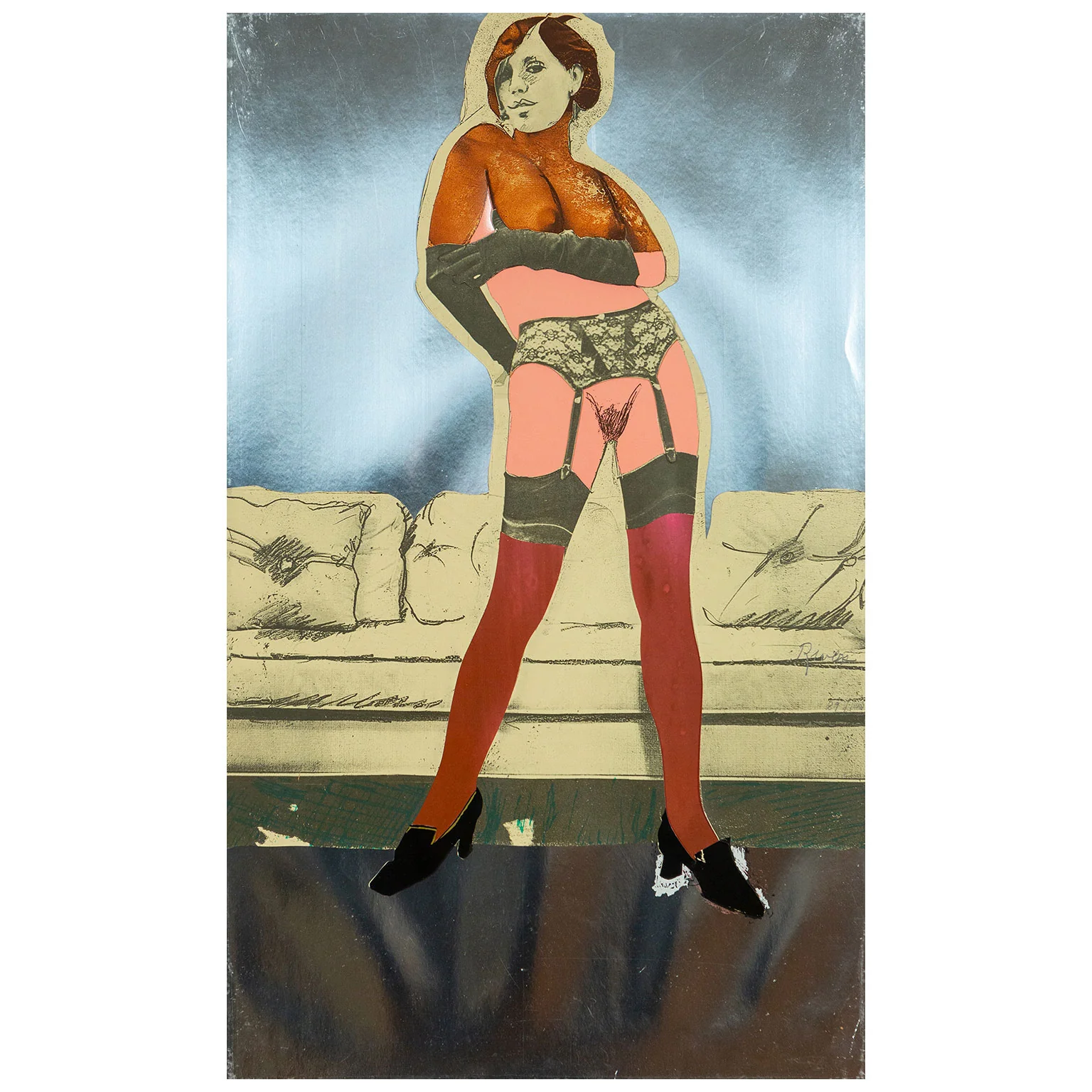 LARRY RIVERS "GIRLIE", 1970 - Image 3