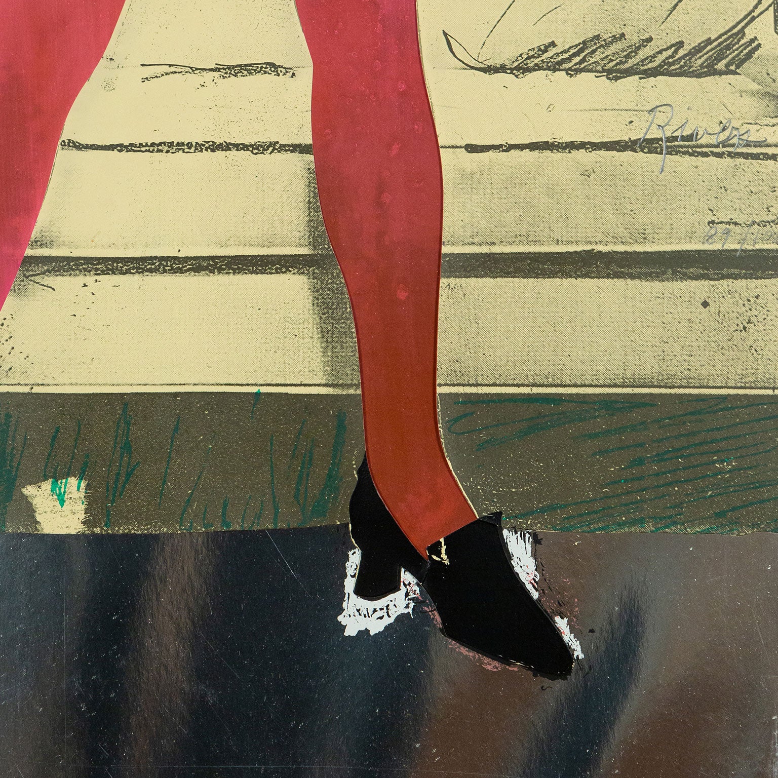 LARRY RIVERS "GIRLIE", 1970 - Image 8