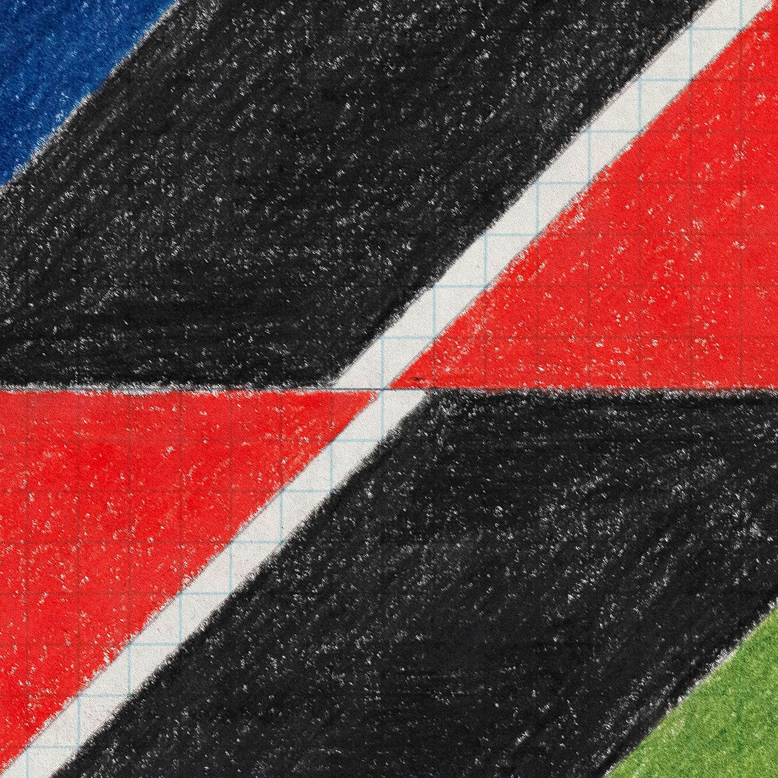 LARRY ZOX "BLACK PUSH" DRAWING, 1965 - Image 10