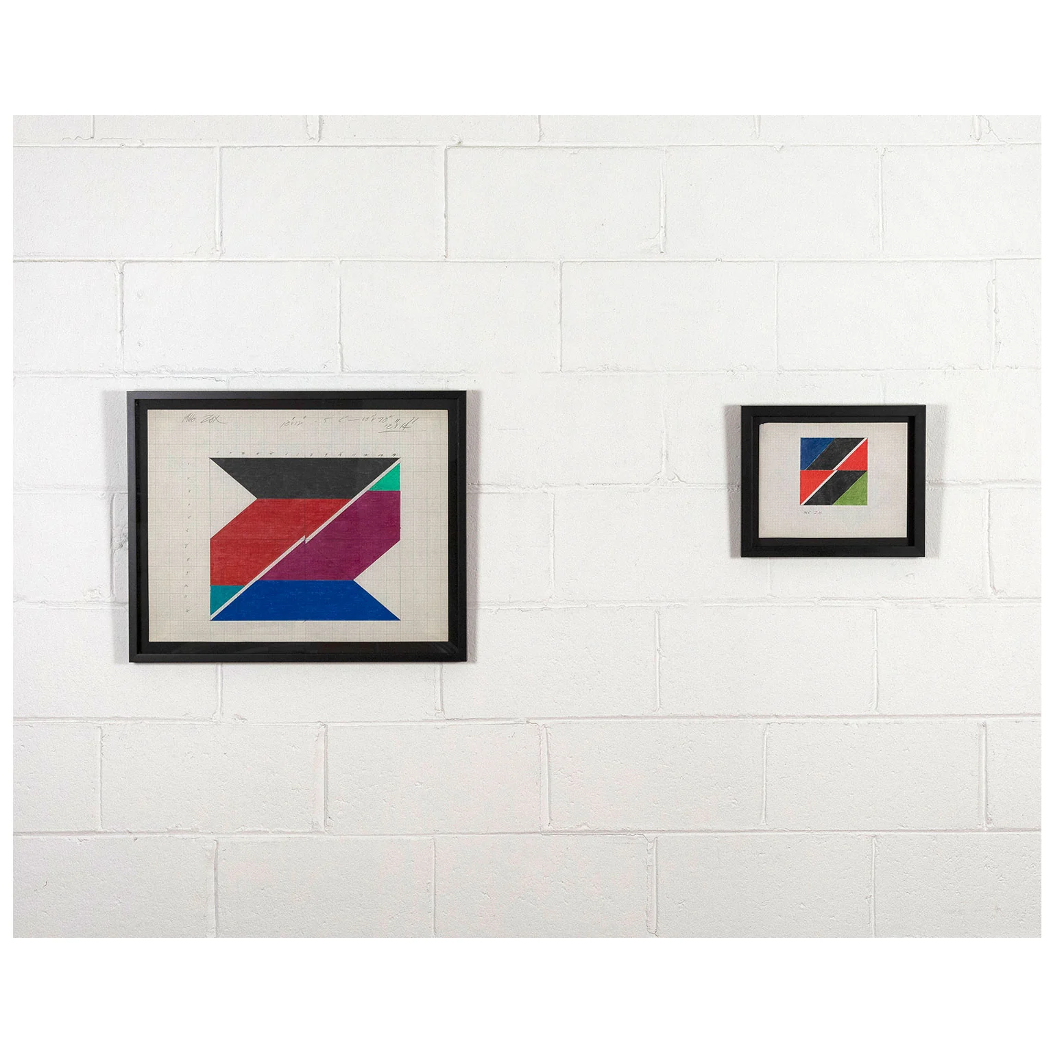 LARRY ZOX "BLACK PUSH" DRAWING, 1965 - Image 11