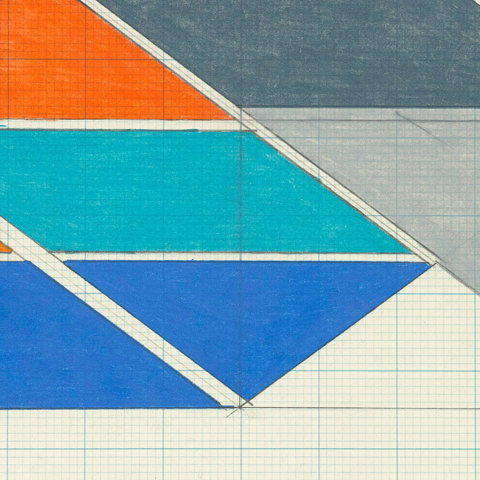 LARRY ZOX "EDMONTON" DRAWING, 1965 - Image 13