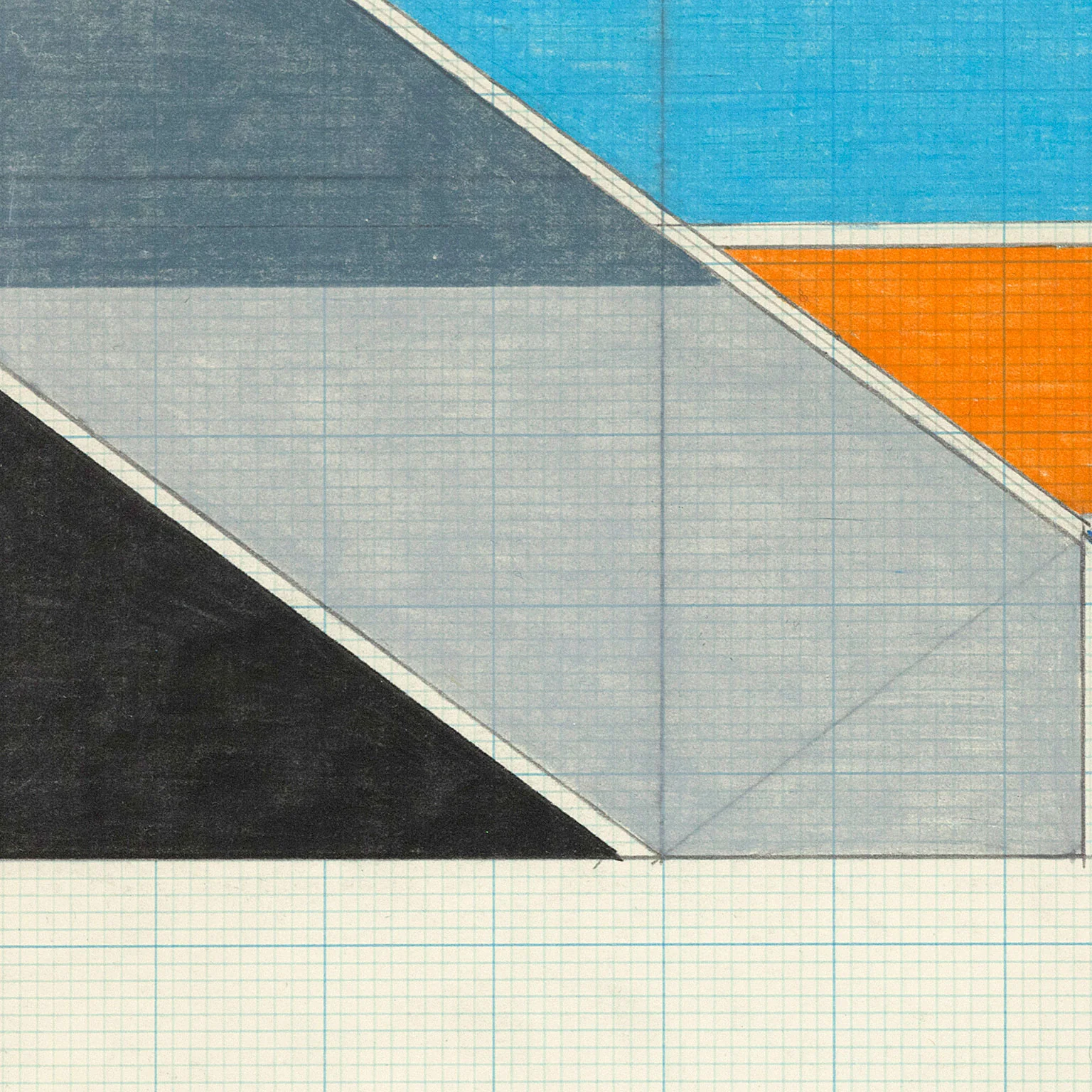 LARRY ZOX "EDMONTON" DRAWING, 1965 - Image 14