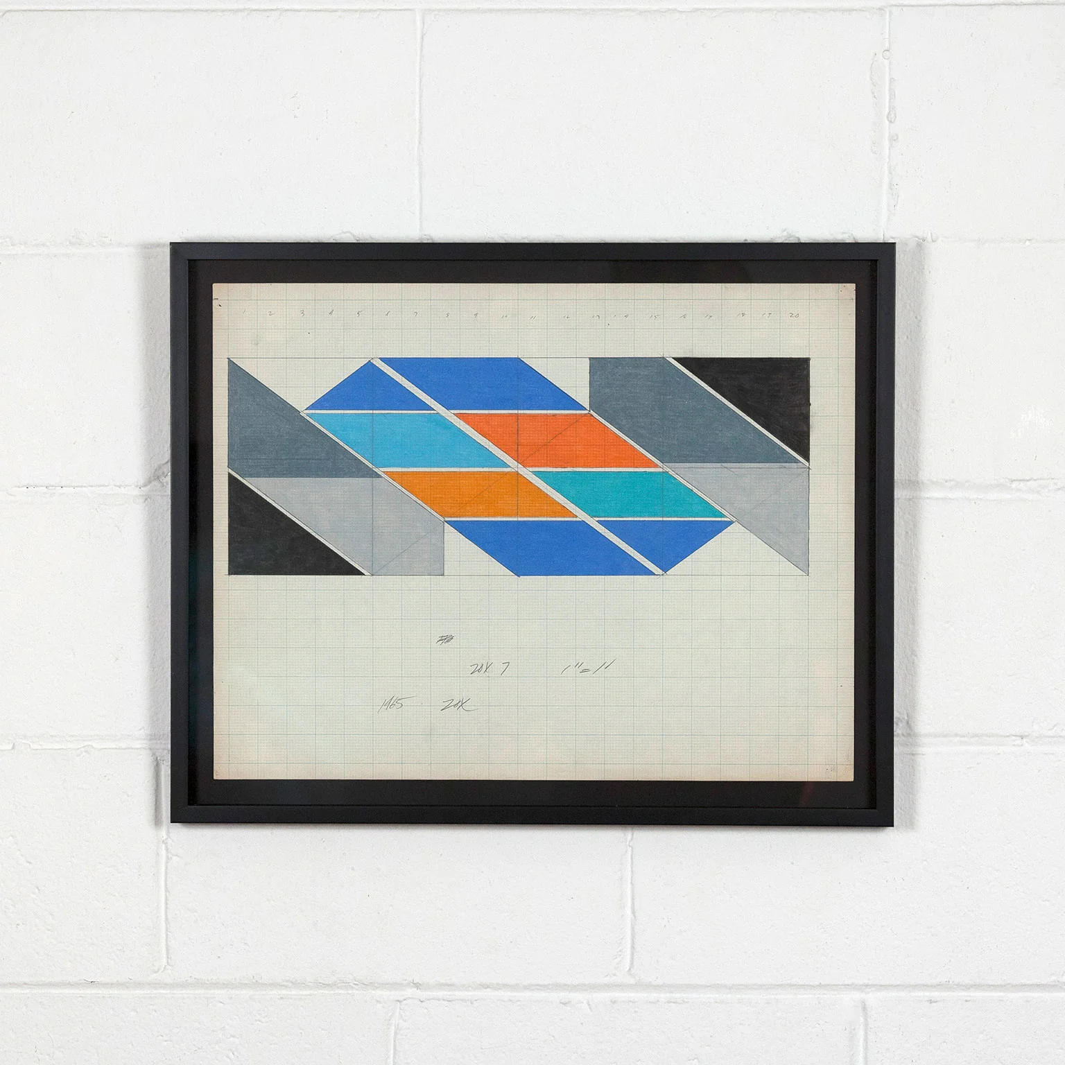 LARRY ZOX "EDMONTON" DRAWING, 1965 - Image 16
