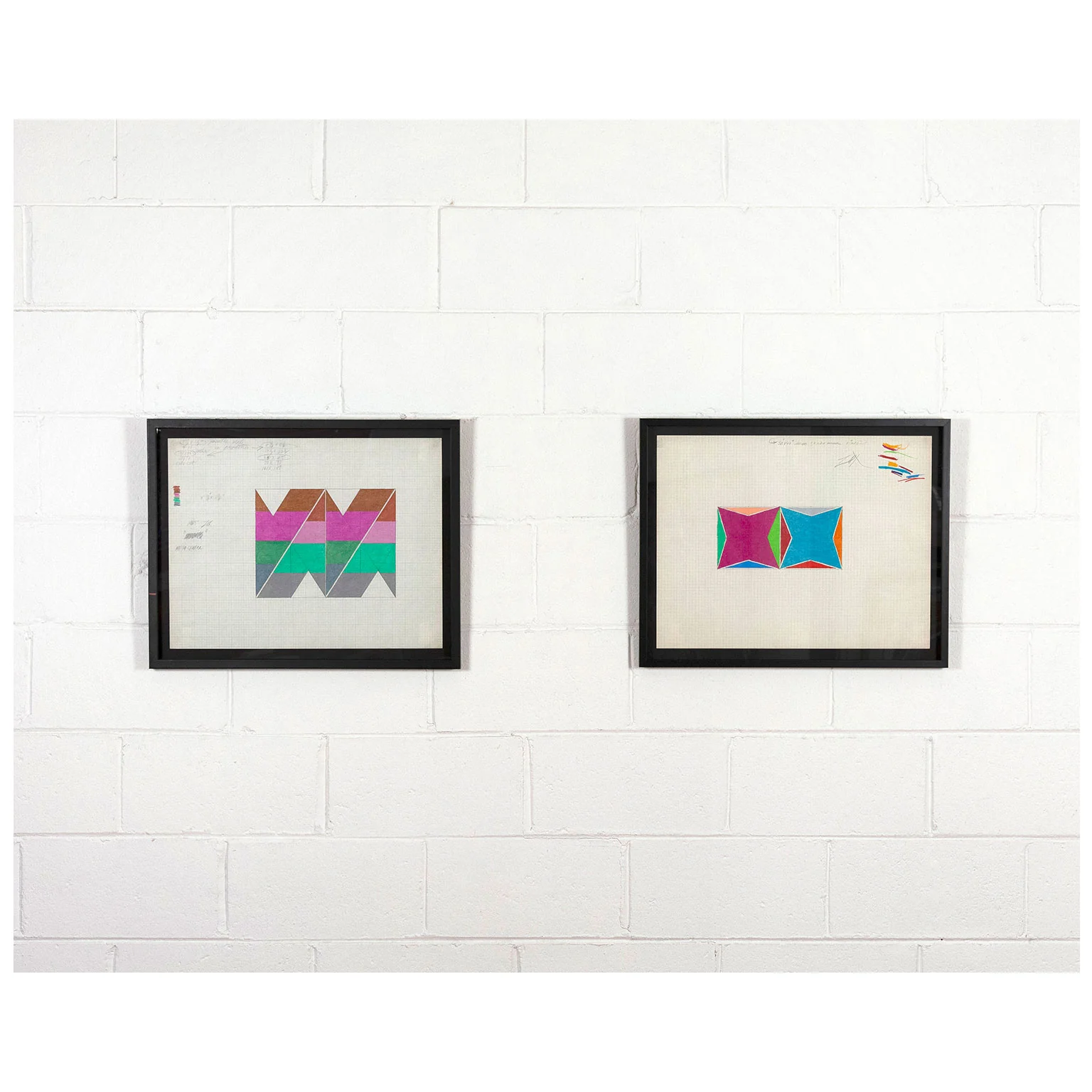 LARRY ZOX "META CENTER" DRAWING, 1965 - Image 15