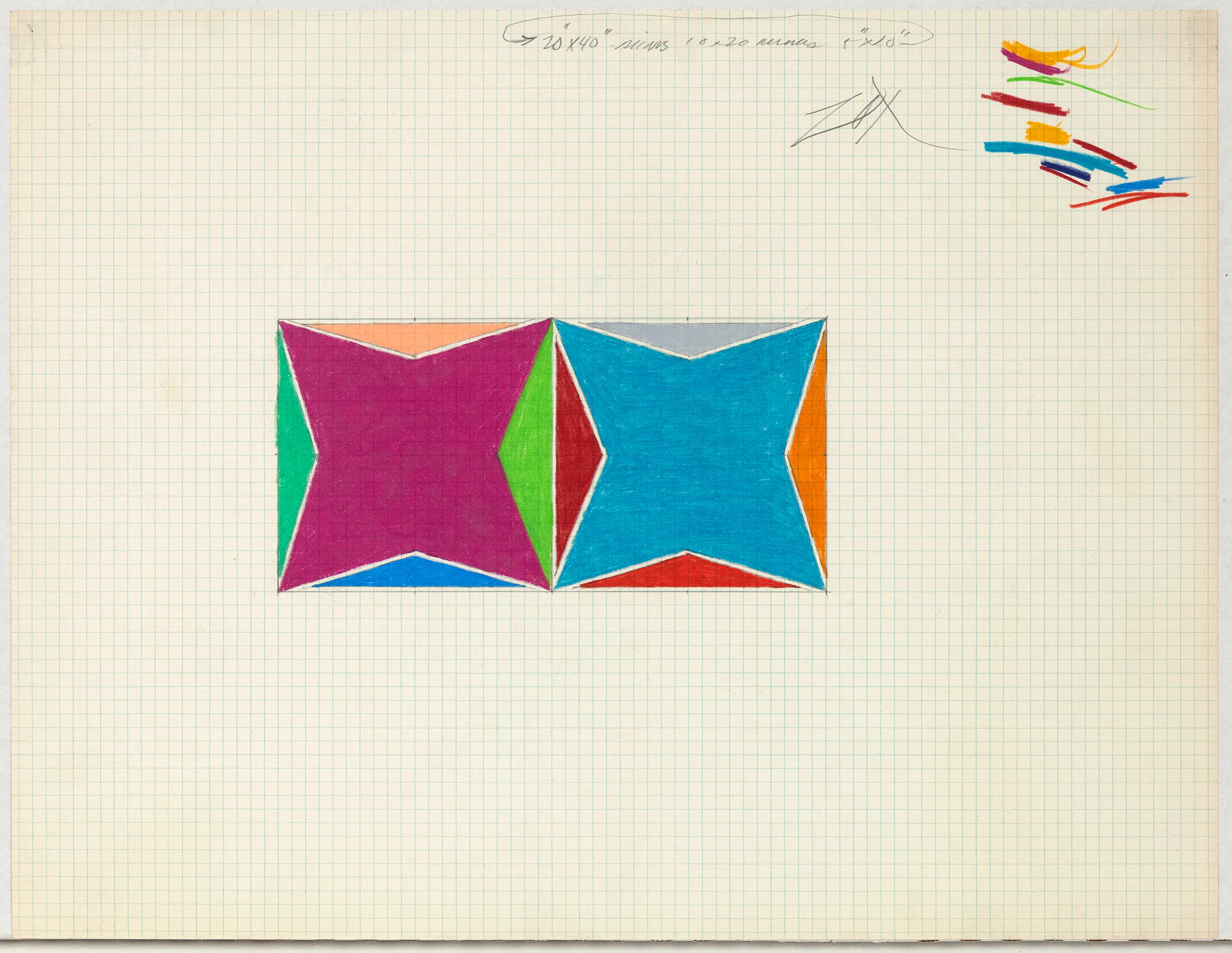 LARRY ZOX "MINUS" DRAWING - Image 3