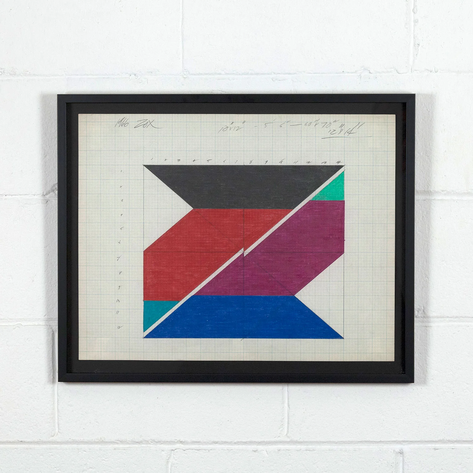 LARRY ZOX "UNTITLED (PUSH)", 1966 - Image 16
