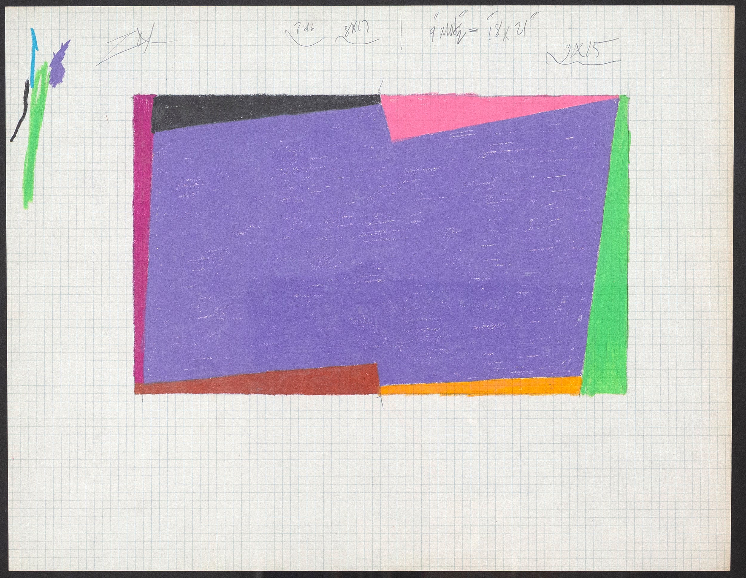 LARRY ZOX "ROTATION" DRAWING - Image 11