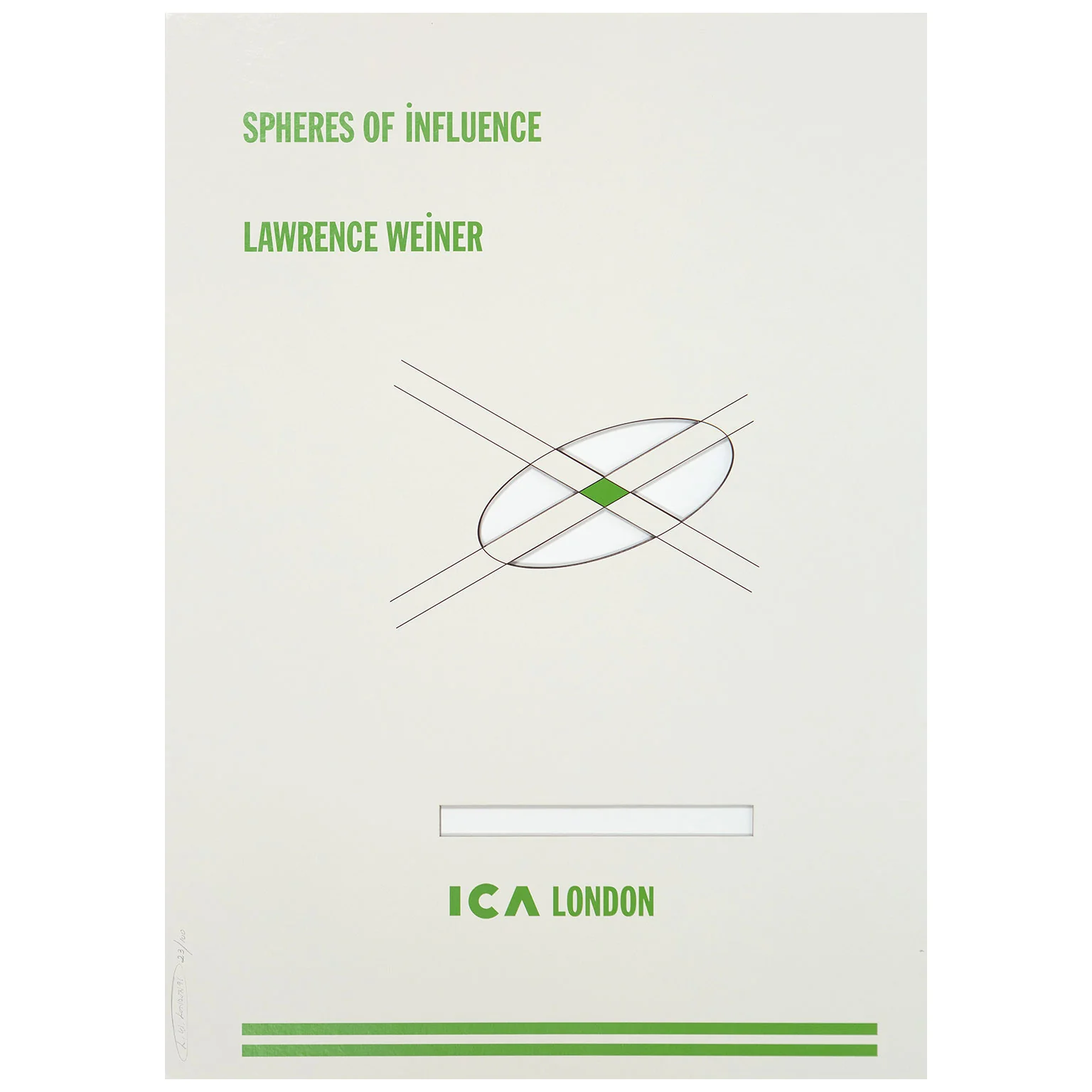 LAWRENCE WEINER "SPHERES", 1991 - Image 3