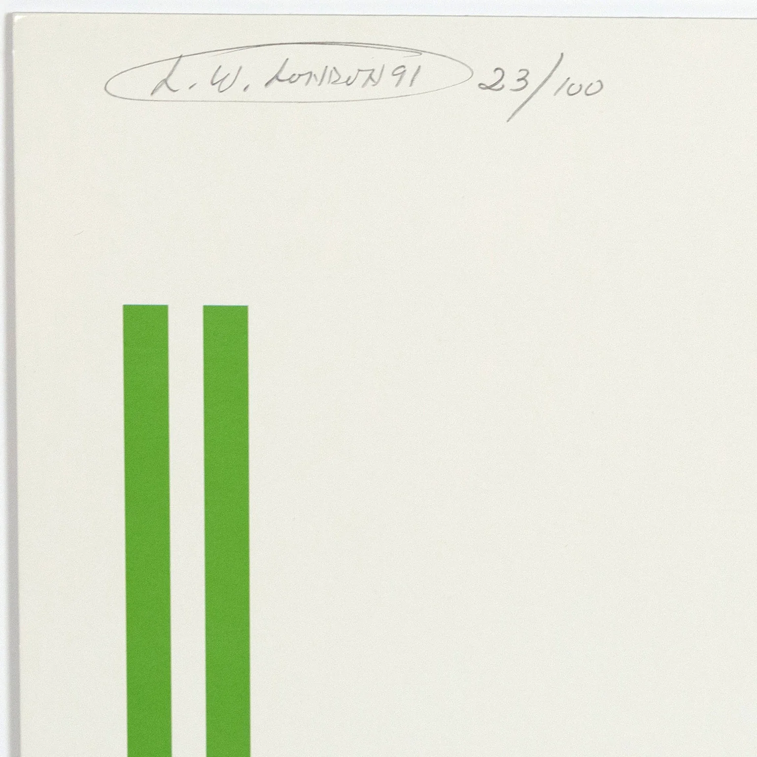 LAWRENCE WEINER "SPHERES", 1991 - Image 4
