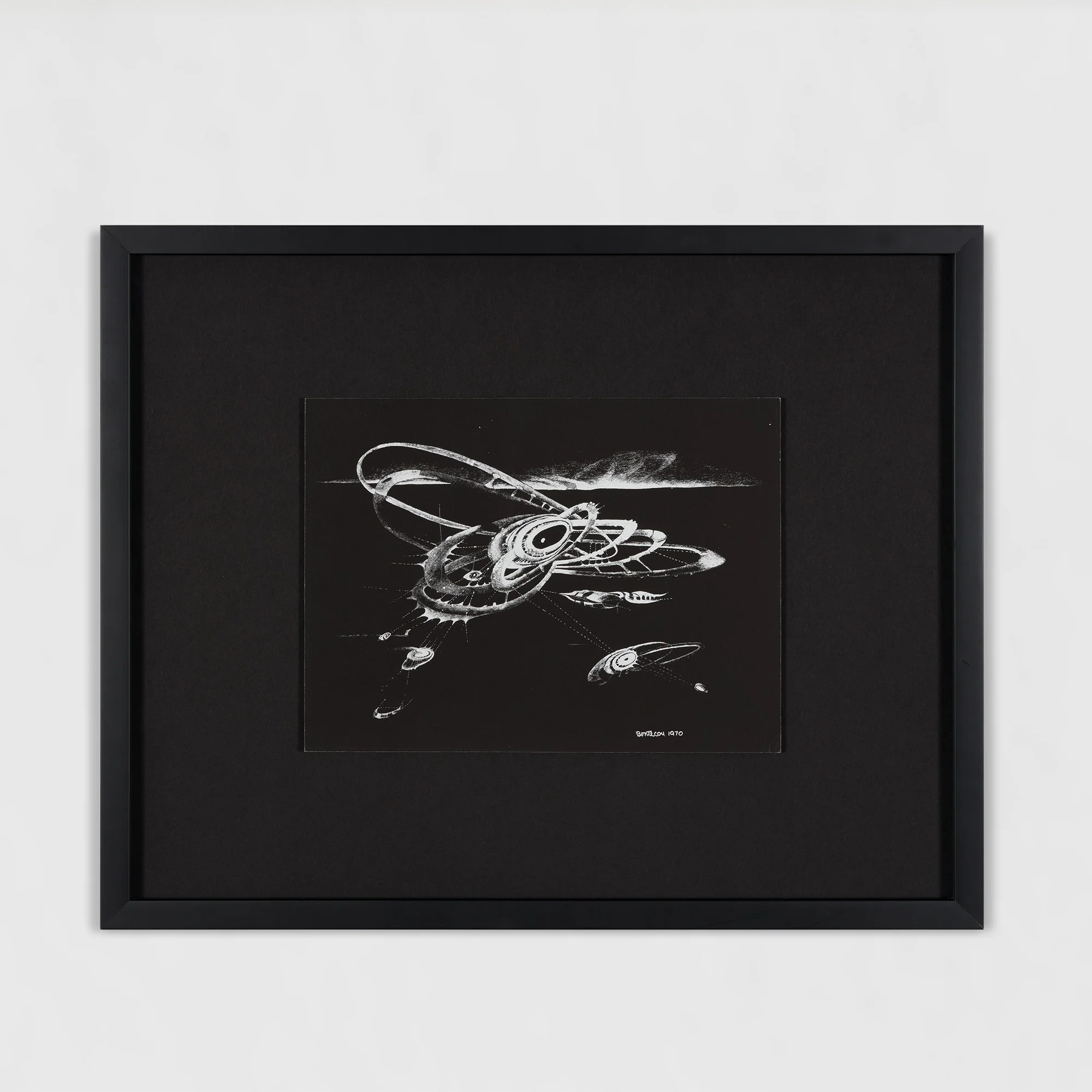 LEE BONTECOU "UNTITLED (STOCKHOLM)" 1970 - Image 2