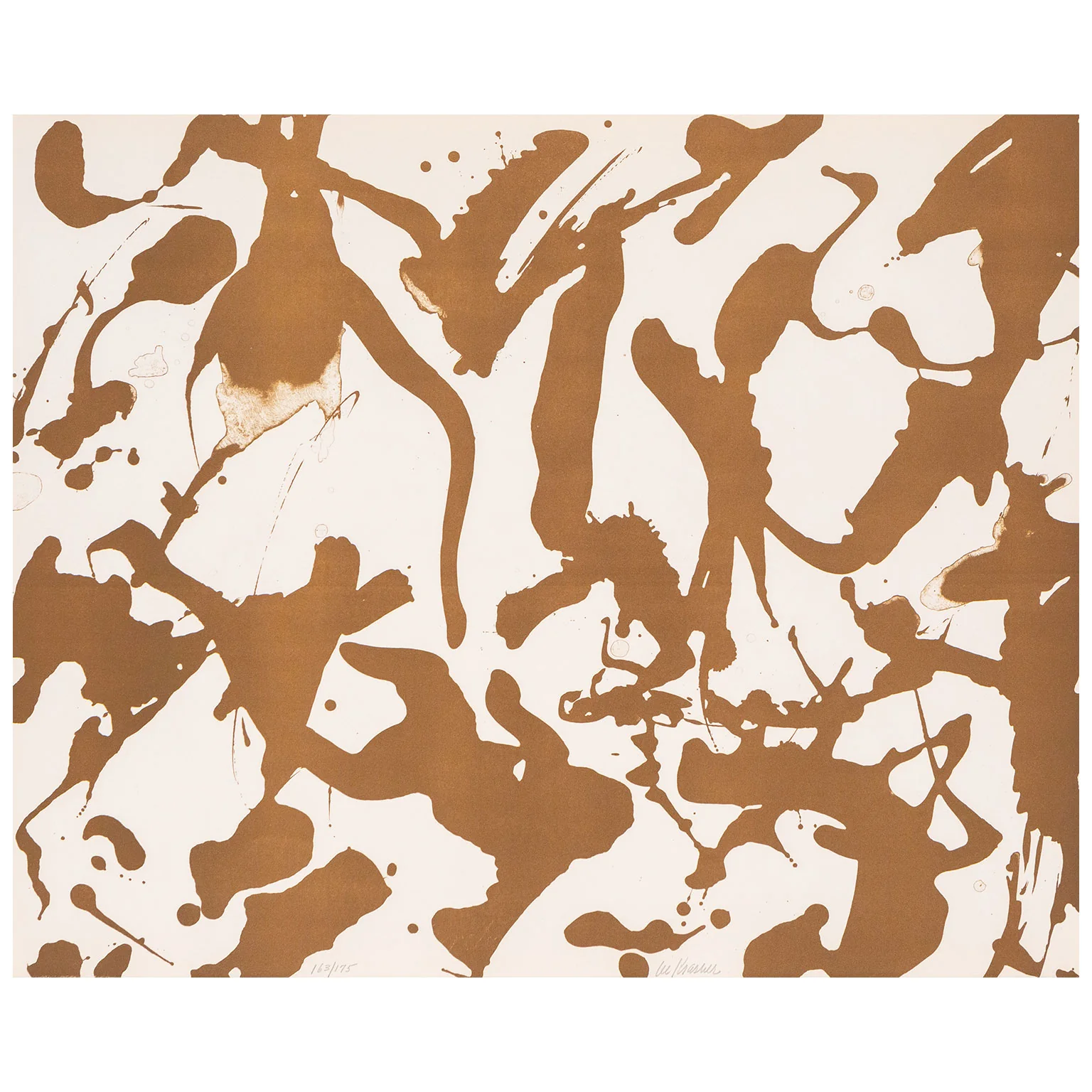 LEE KRASNER “PEACE PORTFOLIO” LITHOGRAPH, 1970 - Image 2