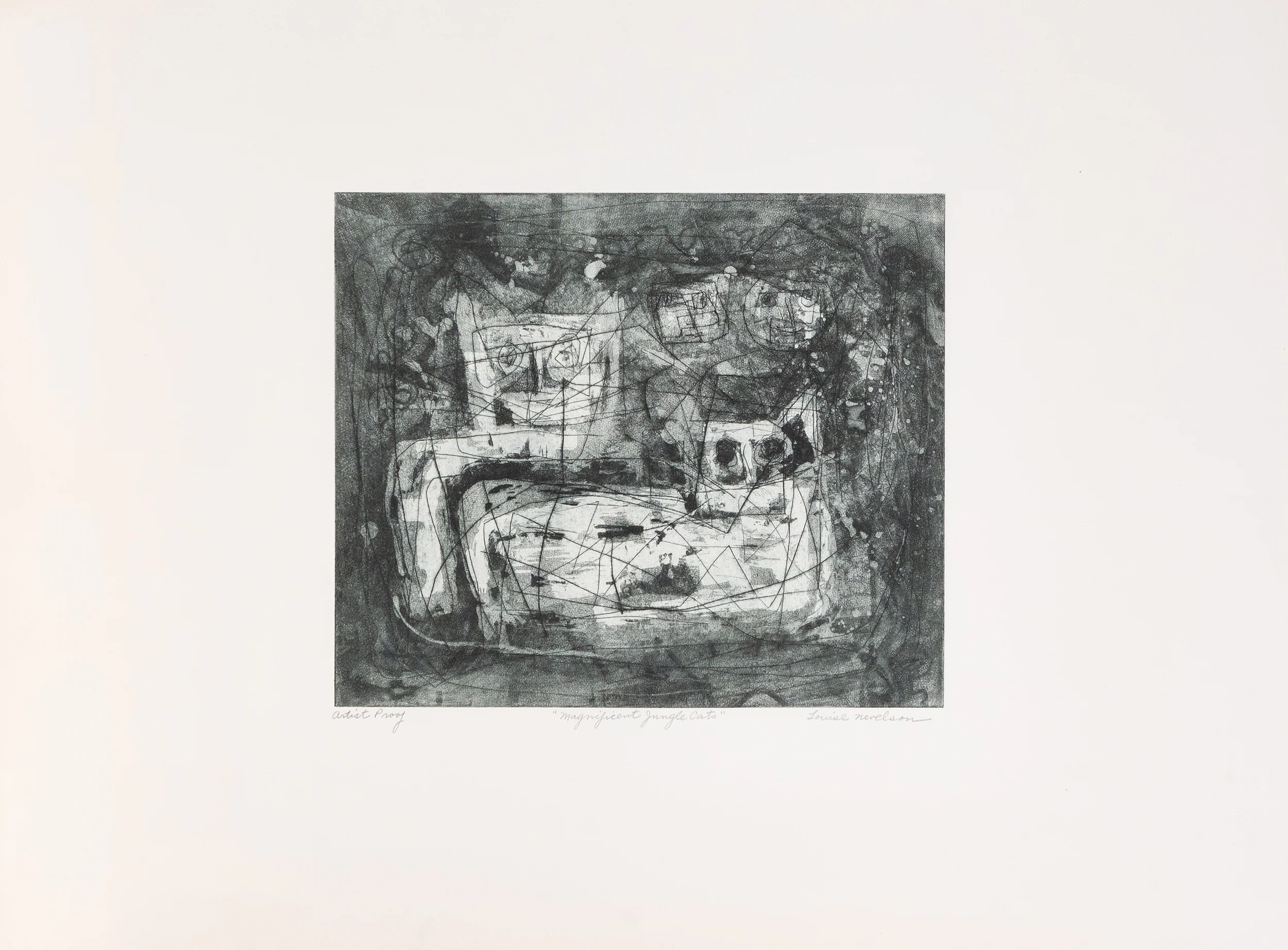 LOUISE NEVELSON “ANIMAL KINGDOM” 1953 - Image 12