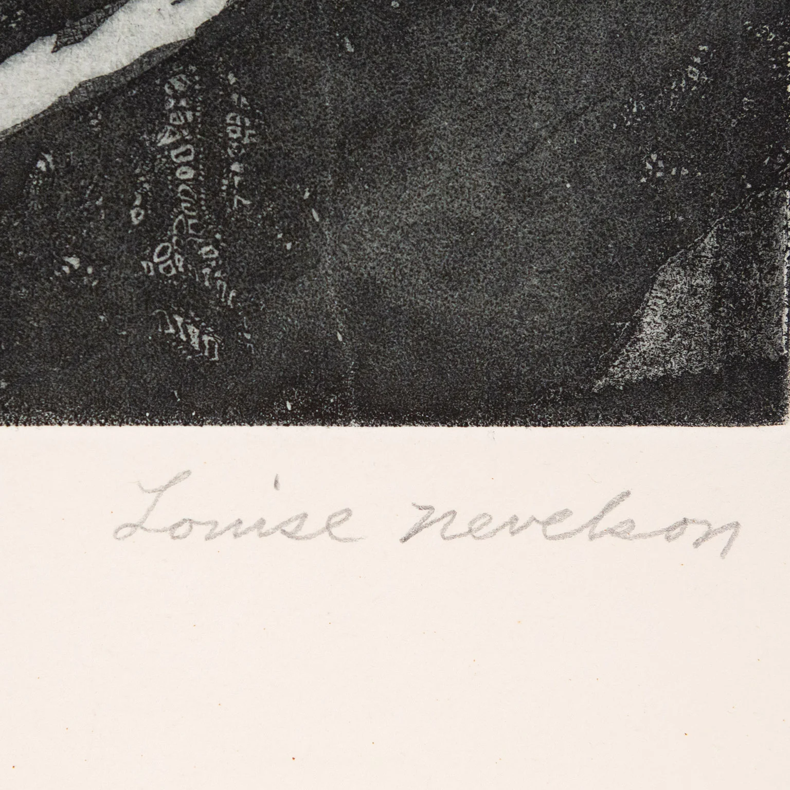 LOUISE NEVELSON “ARCHAIC FIGURE” 1953 - Image 3