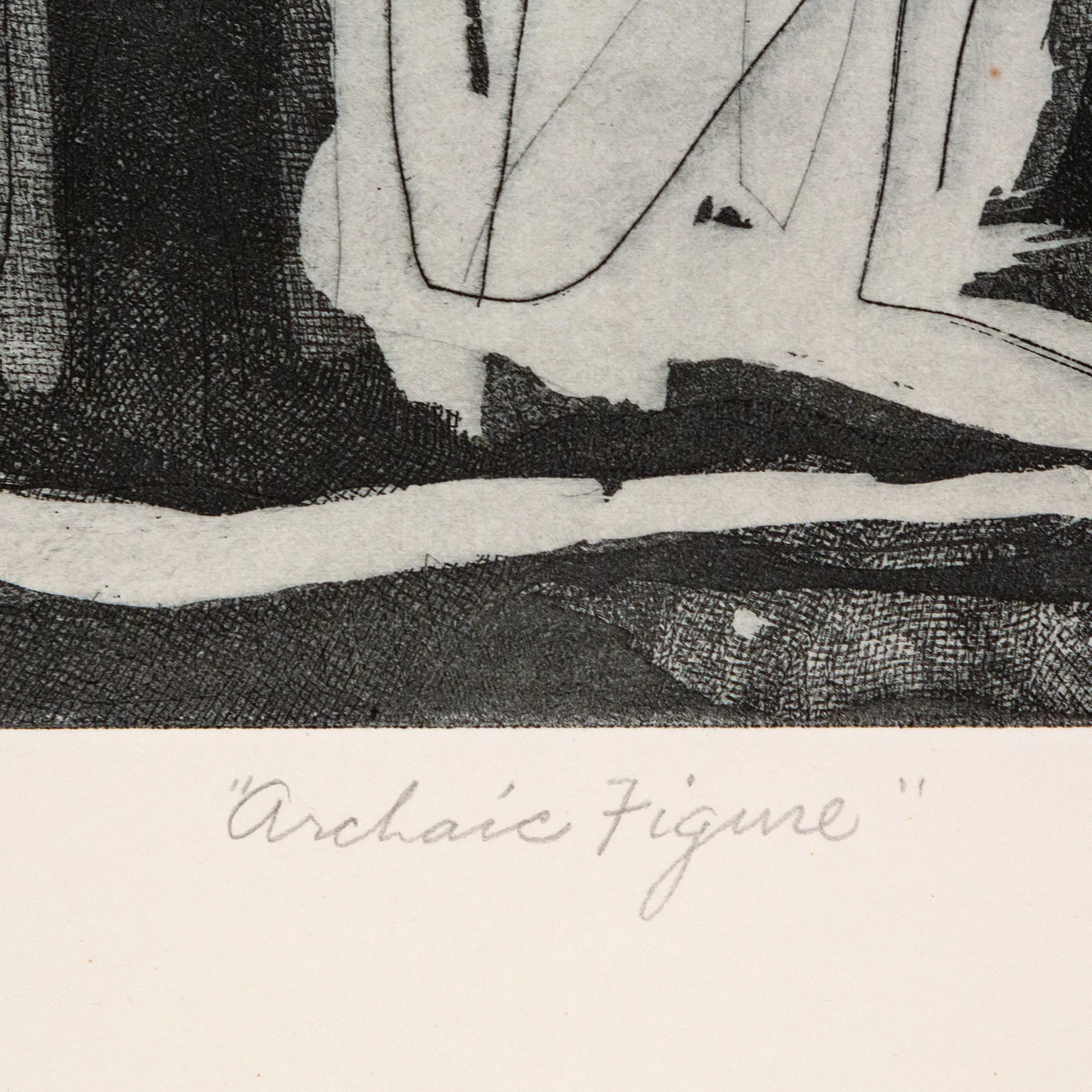 LOUISE NEVELSON “ARCHAIC FIGURE” 1953 - Image 4