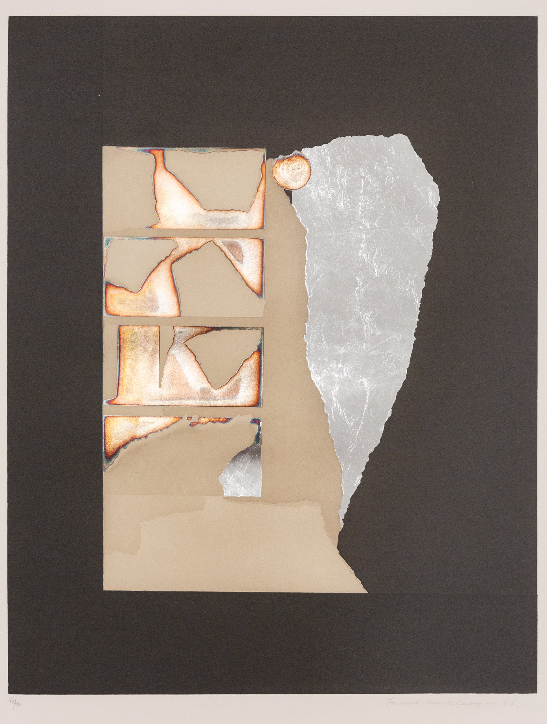LOUISE NEVELSON “GRAPHIC PRESENCE” 1975 - Image 10