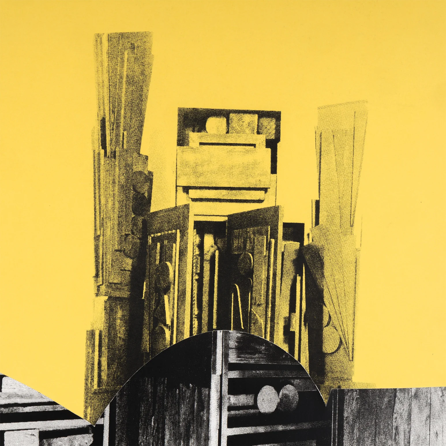 LOUISE NEVELSON "JUMBO" WORKING PROOF LITHO, 1966 - Image 10