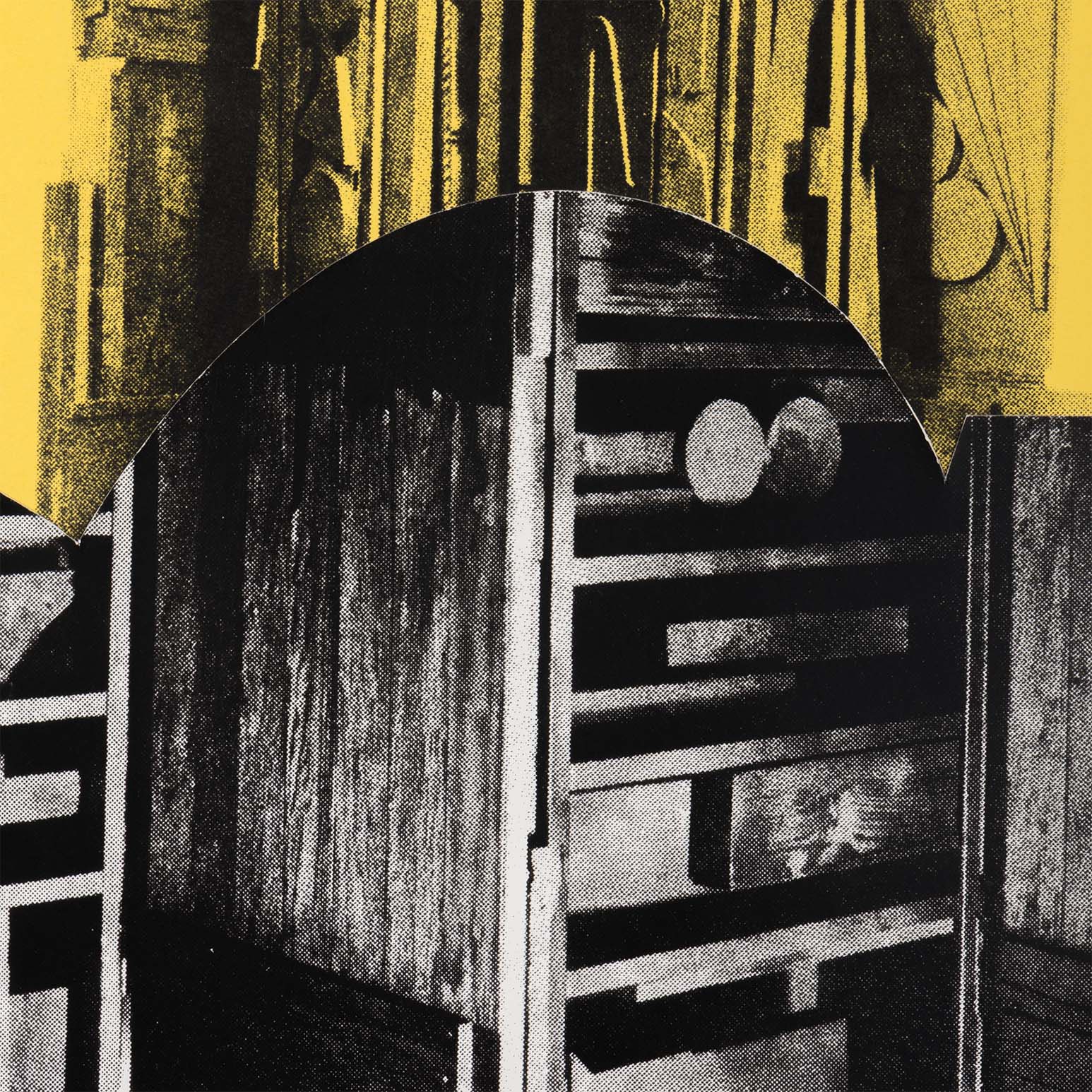 LOUISE NEVELSON "JUMBO" WORKING PROOF LITHO, 1966 - Image 8