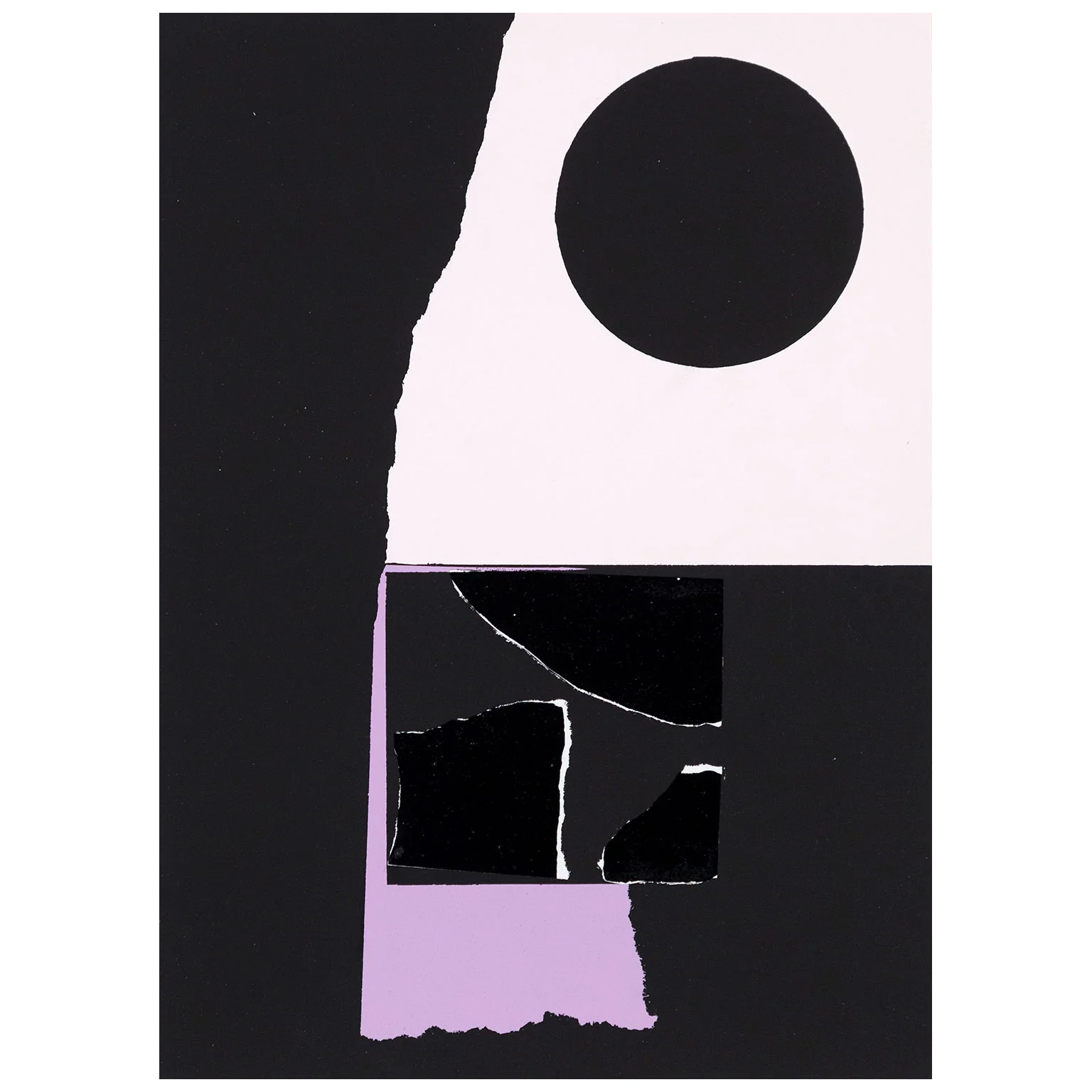 LOUISE NEVELSON "MAUVE FRINGE", 1972 - Image 3