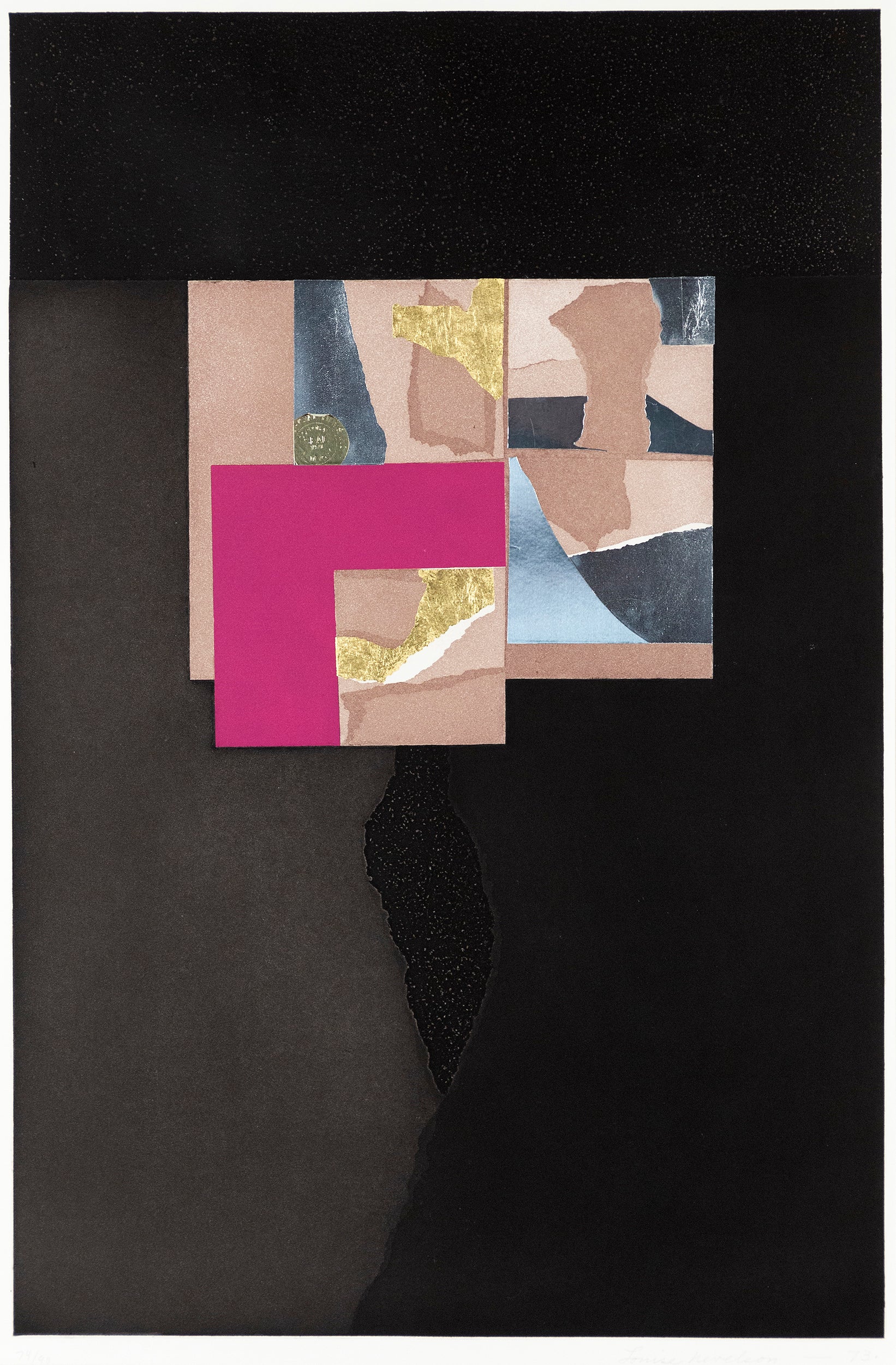 LOUISE NEVELSON "METAL HEART" AQUATINT, 1973 - Image 11