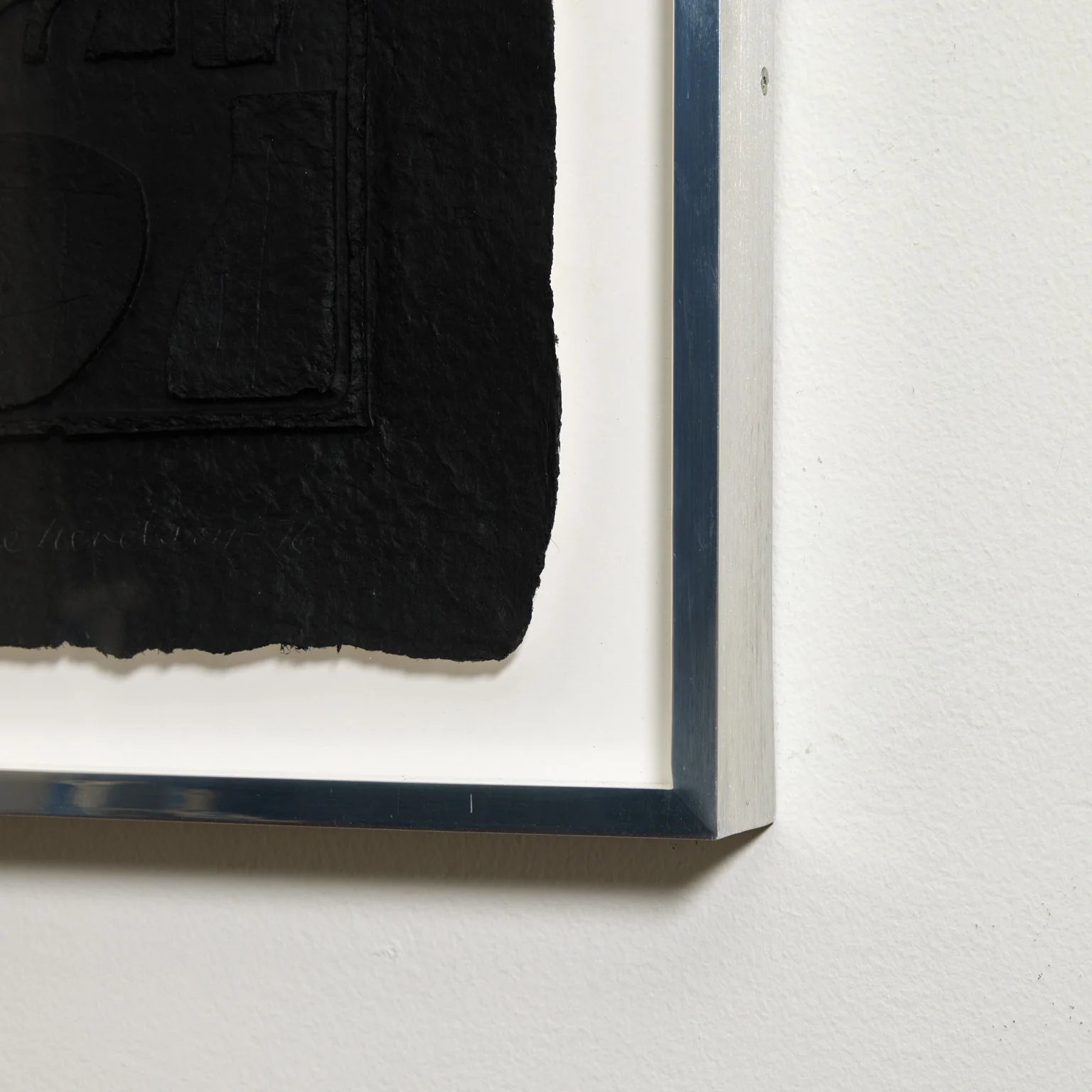 LOUISE NEVELSON "MOON GARDEN" CAST PAPER RELIEF, 1976 - Image 10