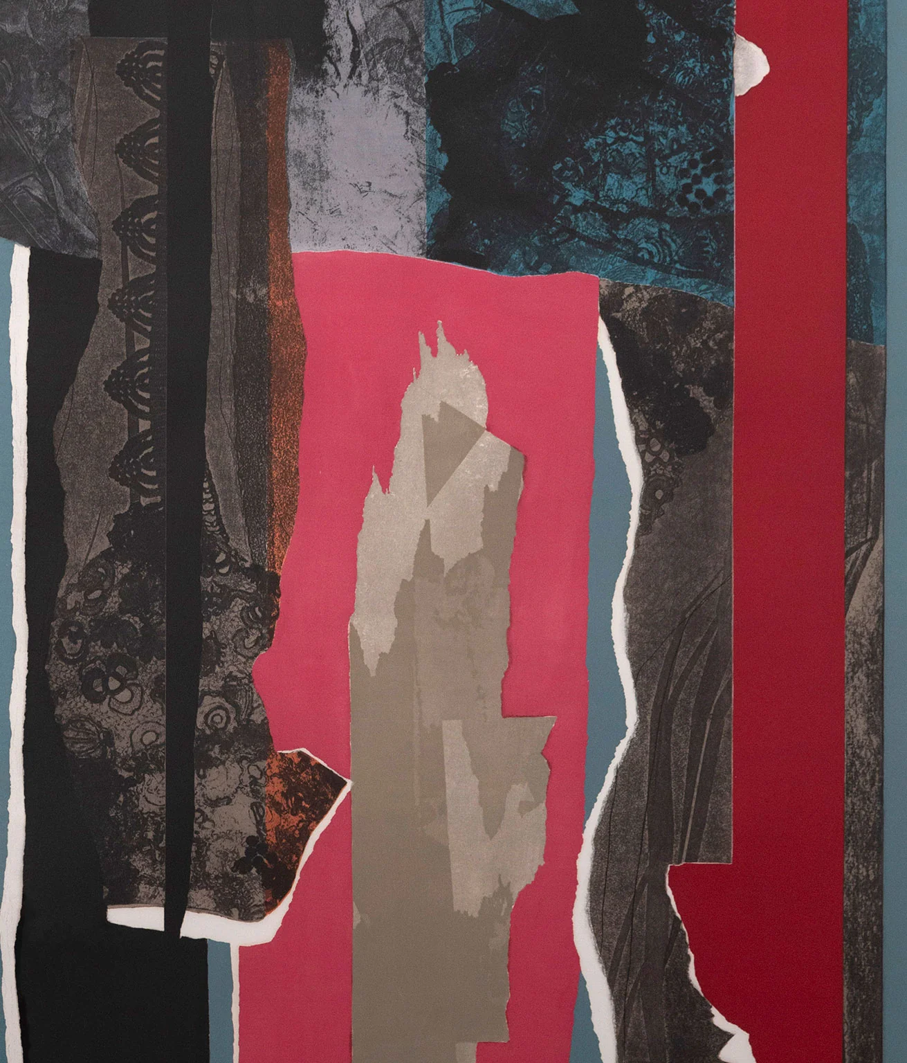 LOUISE NEVELSON "REFLECTIONS III" ETCHING, 1983