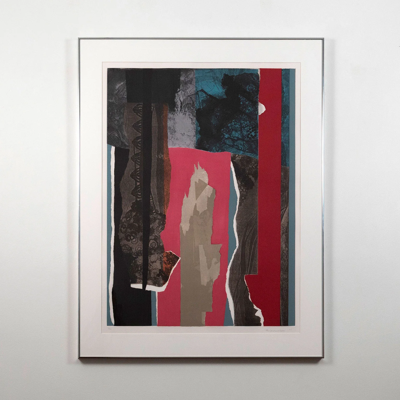 LOUISE NEVELSON "REFLECTIONS III" ETCHING, 1983 - Image 2