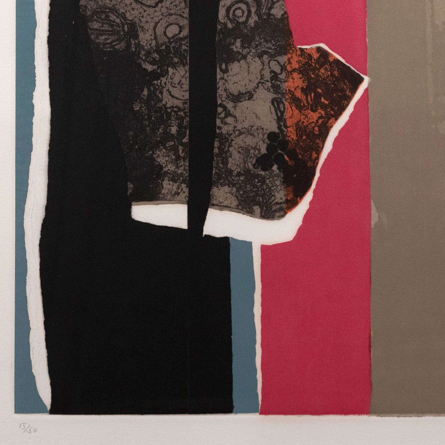 LOUISE NEVELSON "REFLECTIONS III" ETCHING, 1983 - Image 9