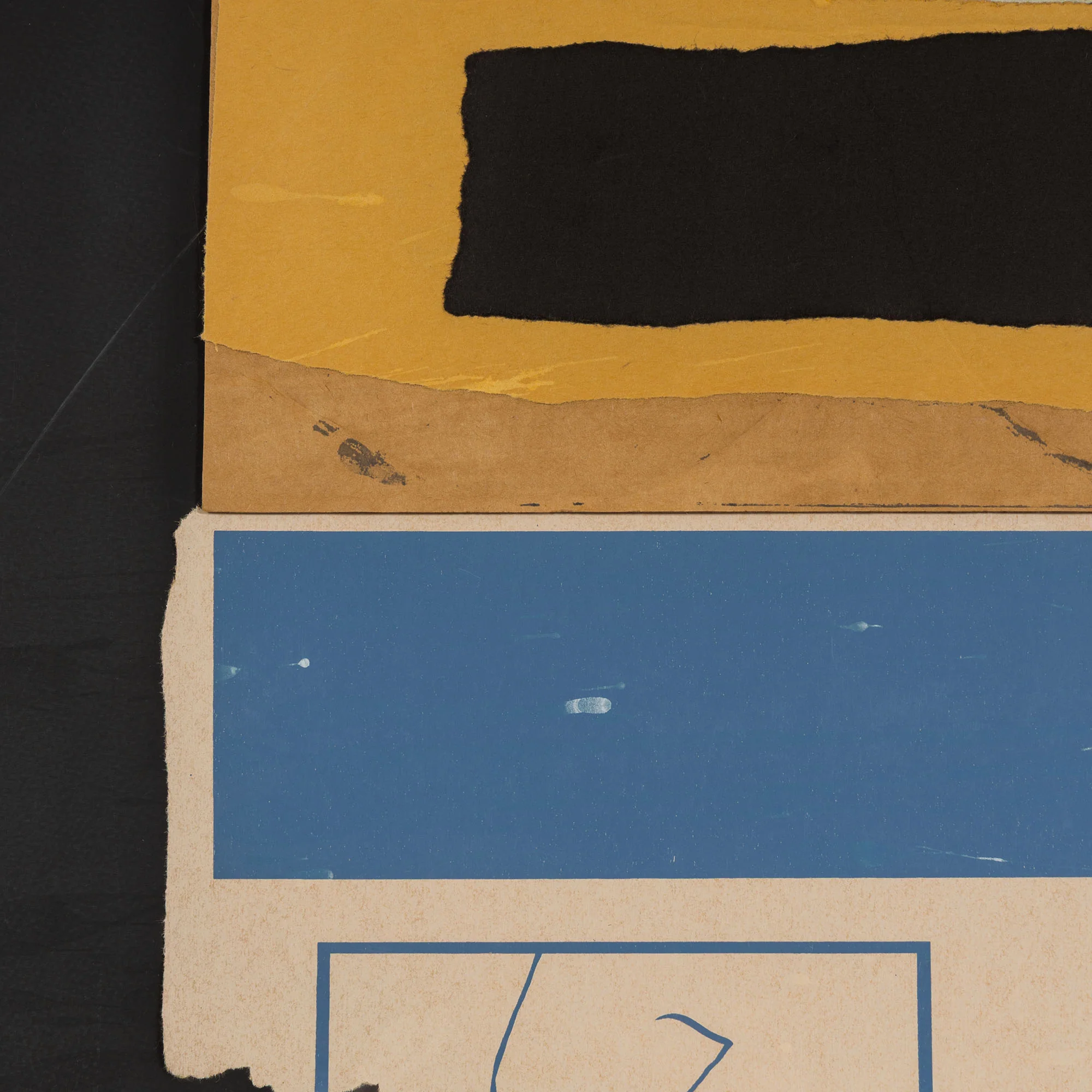 LOUISE NEVELSON "SOLITUDE" SCREENPRINT & COLLAGE, 1986 - Image 6