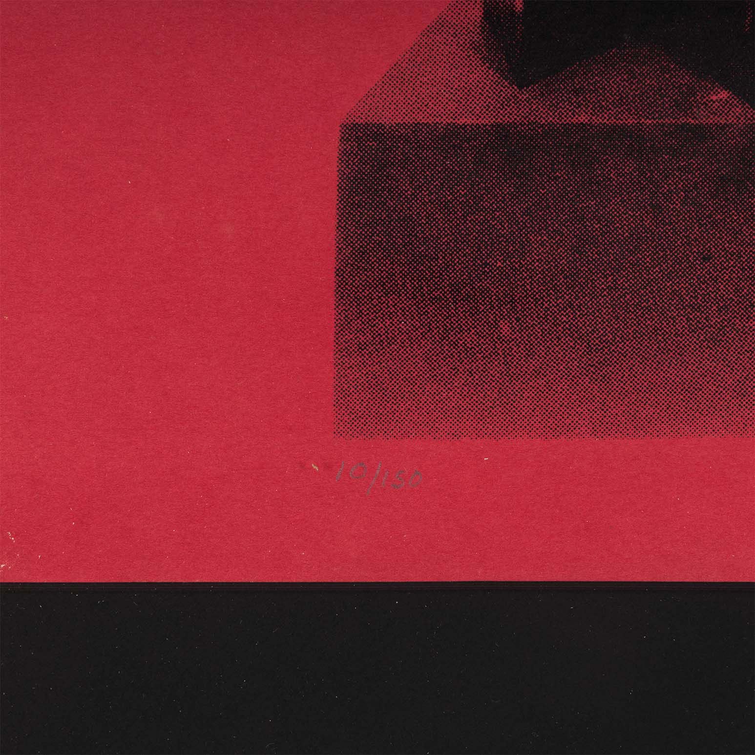 LOUISE NEVELSON "THE DRUM" SCREENPRINT / COLLAGE, 1966 - Image 10