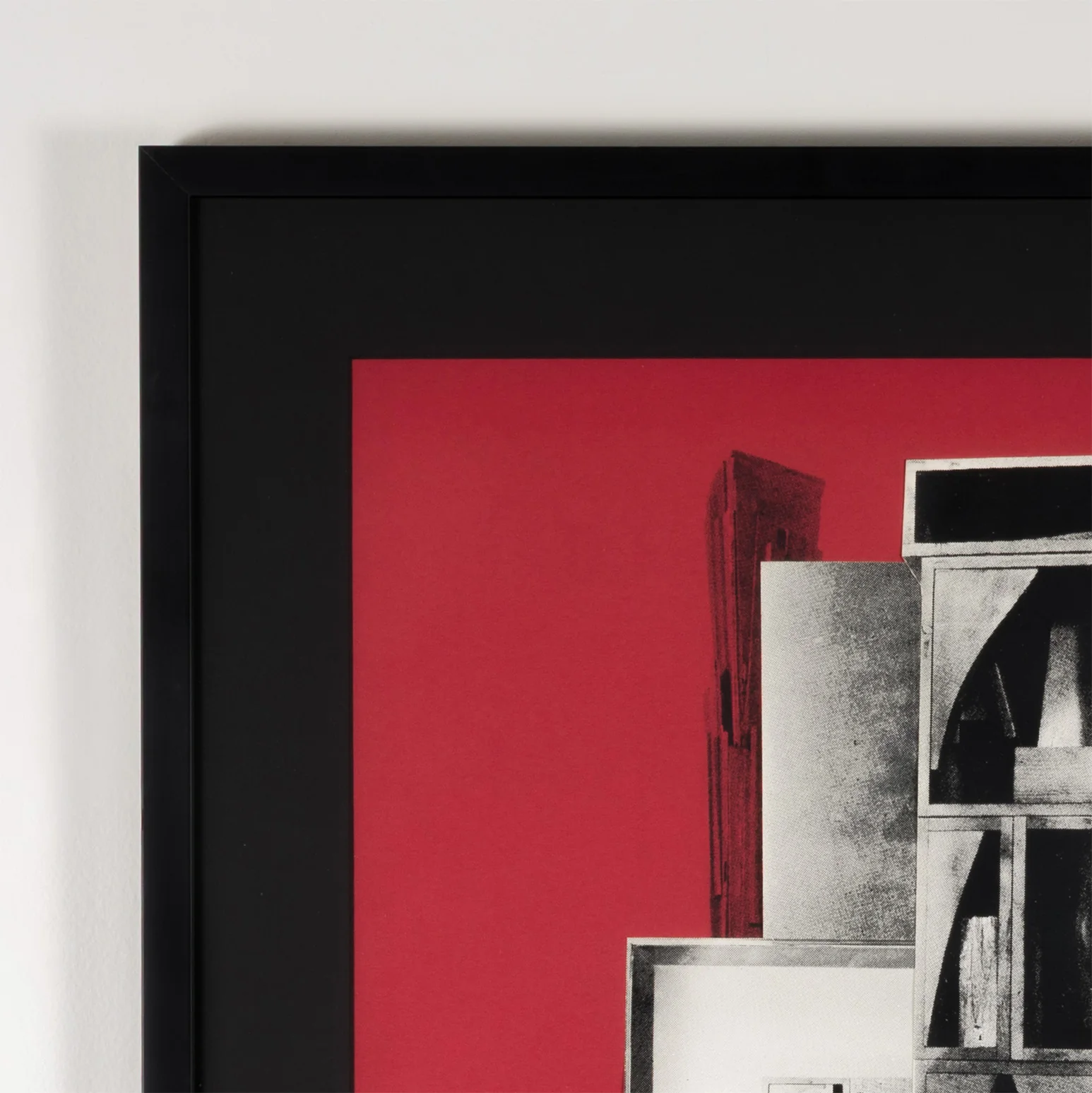 LOUISE NEVELSON "THE DRUM" SCREENPRINT / COLLAGE, 1966 - Image 15