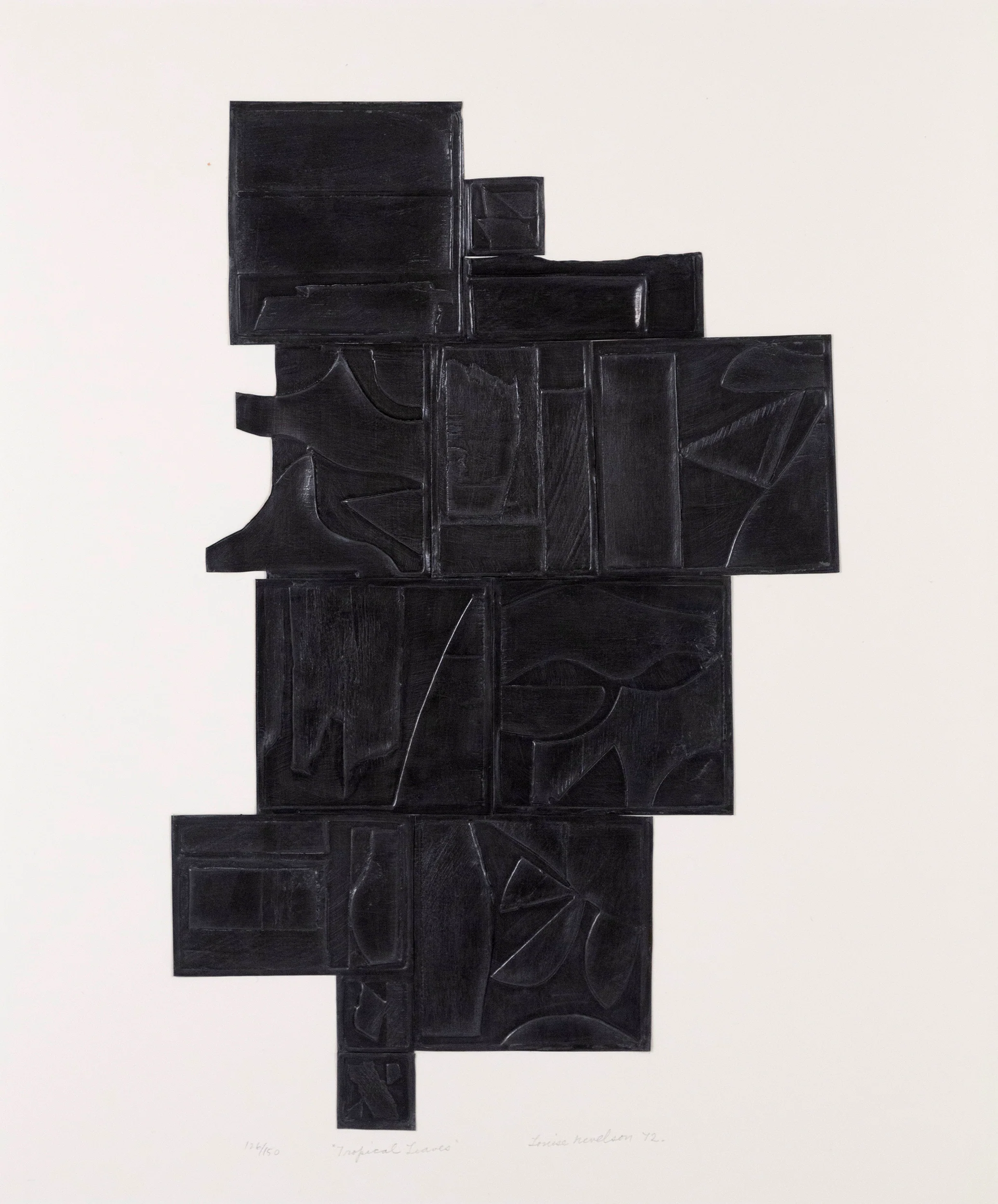 LOUISE NEVELSON "TROPICAL LEAVES" 1972 - Image 12