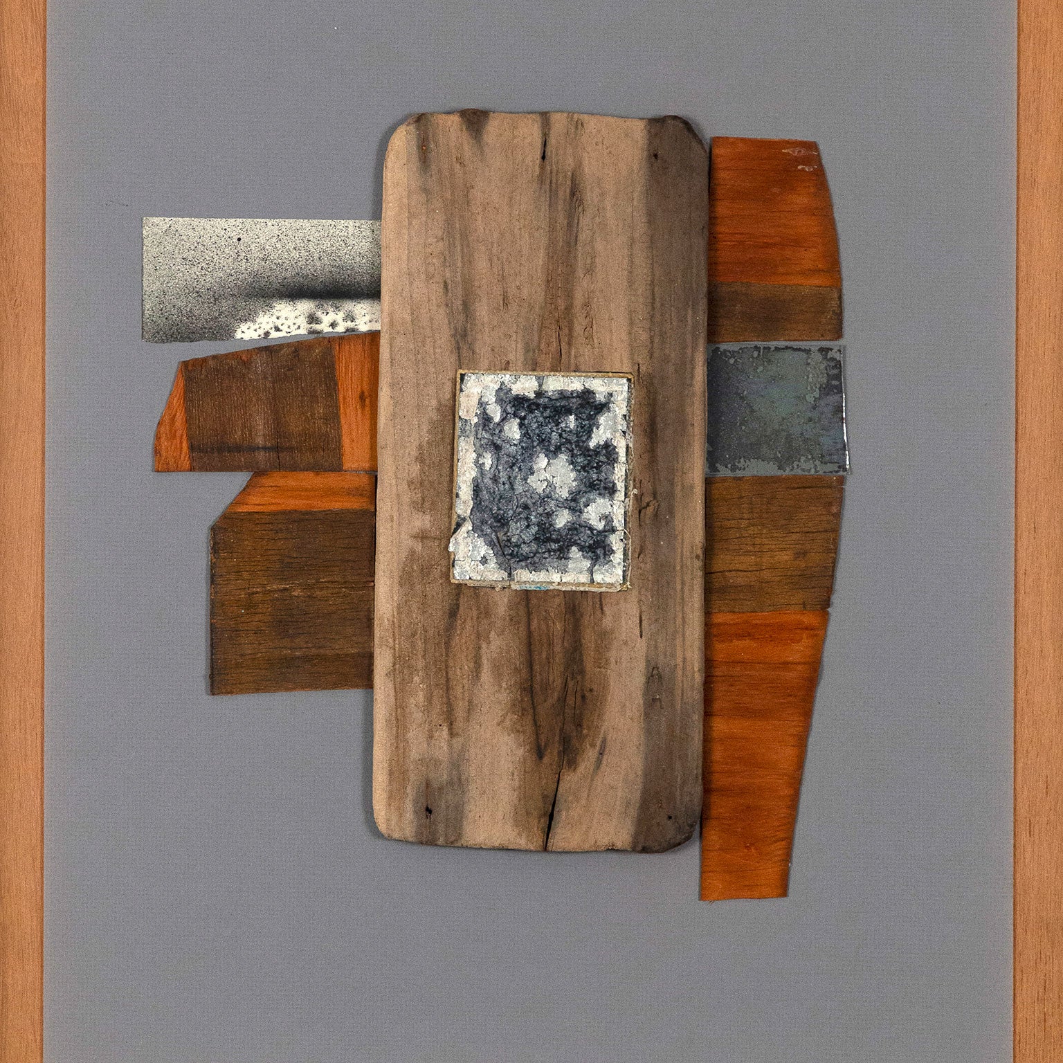 LOUISE NEVELSON "UNTITLED" COLLAGE, 1983 - Image 8