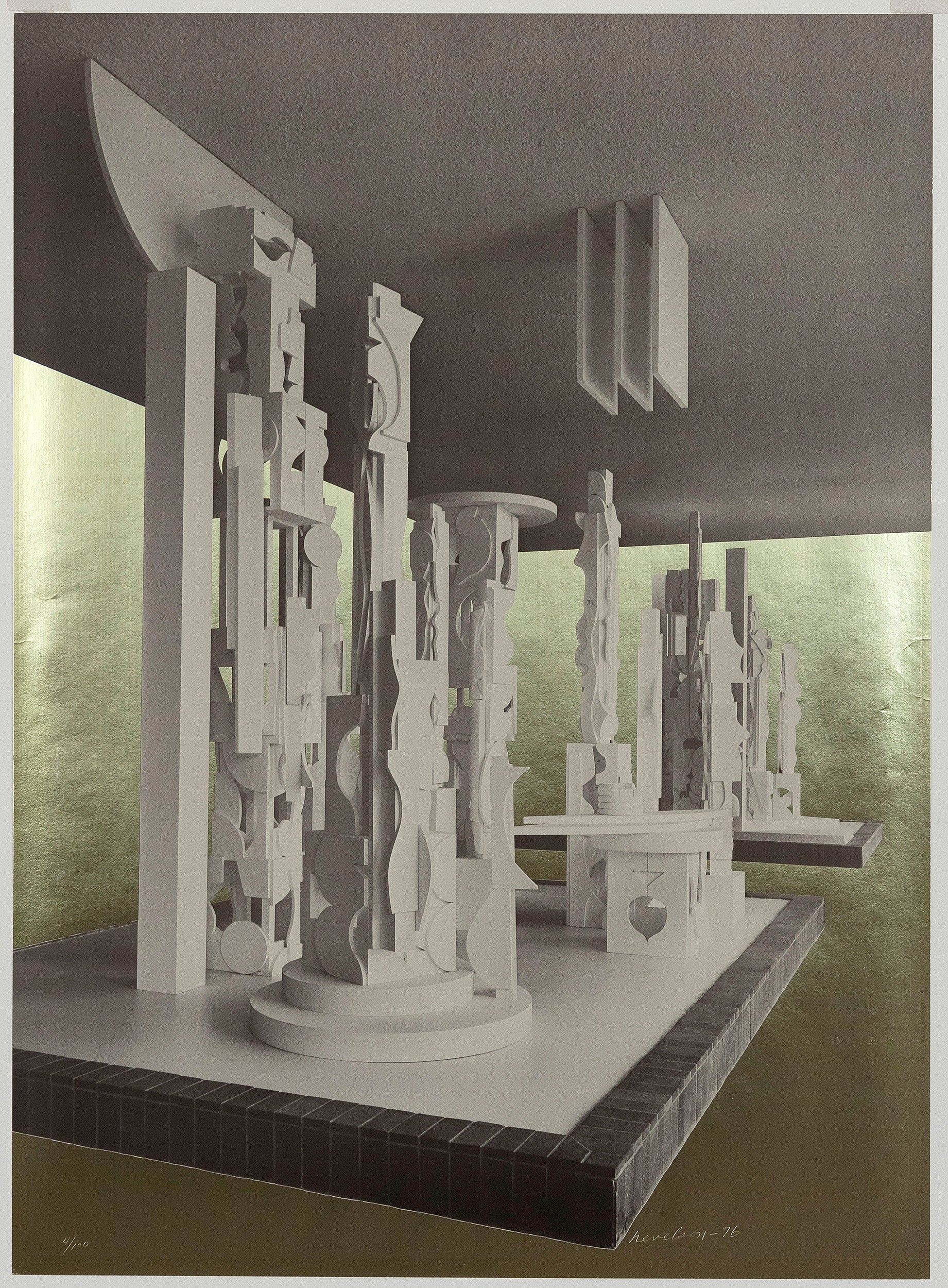 LOUISE NEVELSON "BICENTENNIAL DAWN", 1976 - Image 14