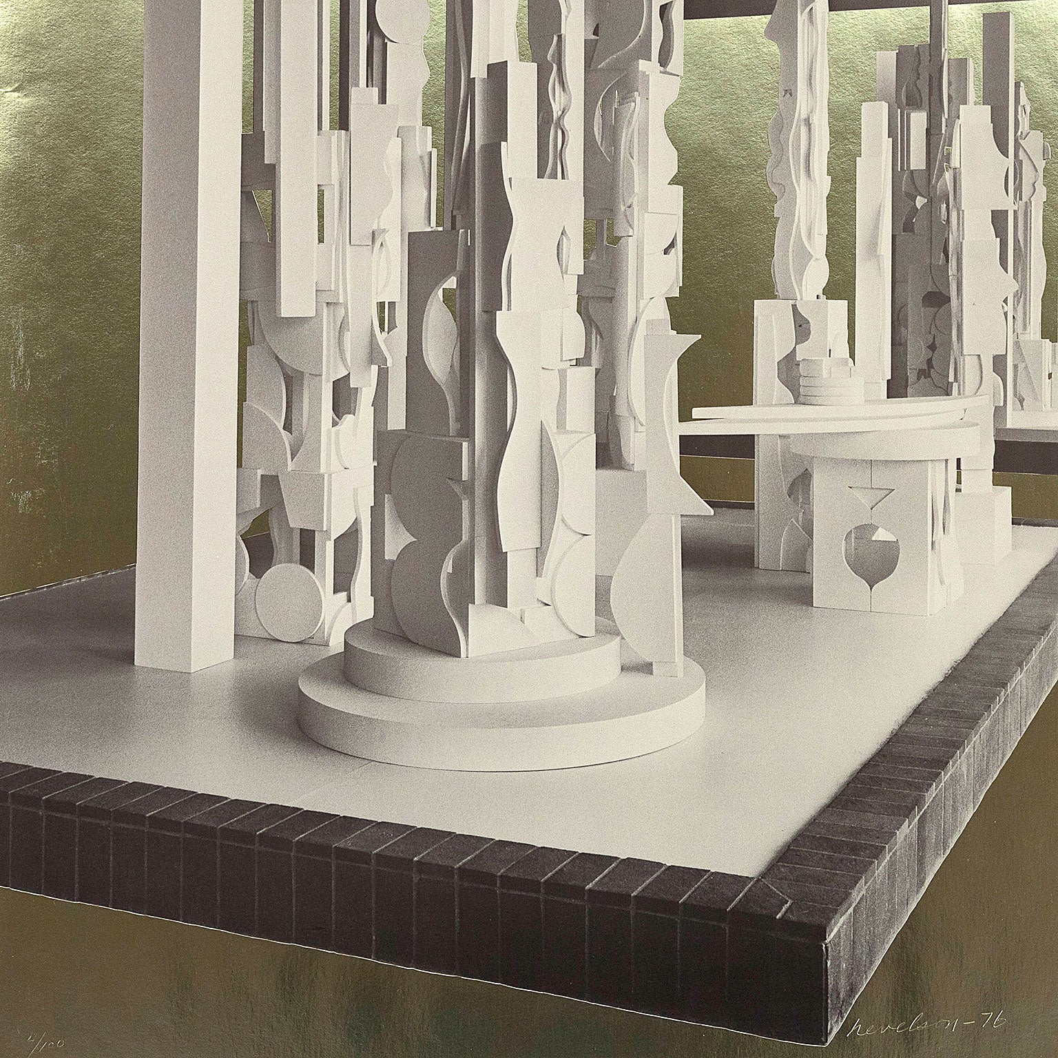 LOUISE NEVELSON "BICENTENNIAL DAWN", 1976 - Image 8