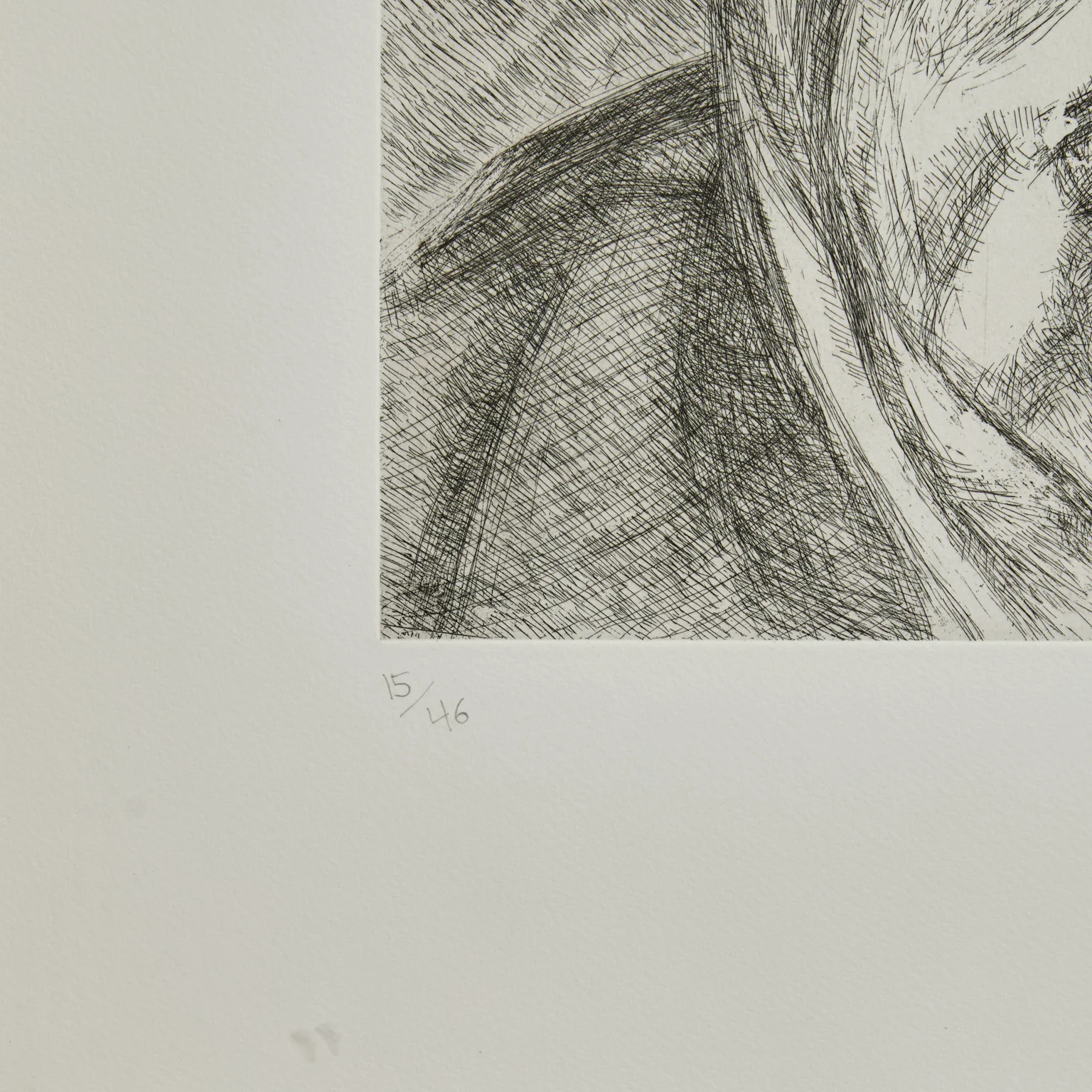 LUCIAN FREUD "DONEGAL MAN" ETCHING, 2006 - Image 9