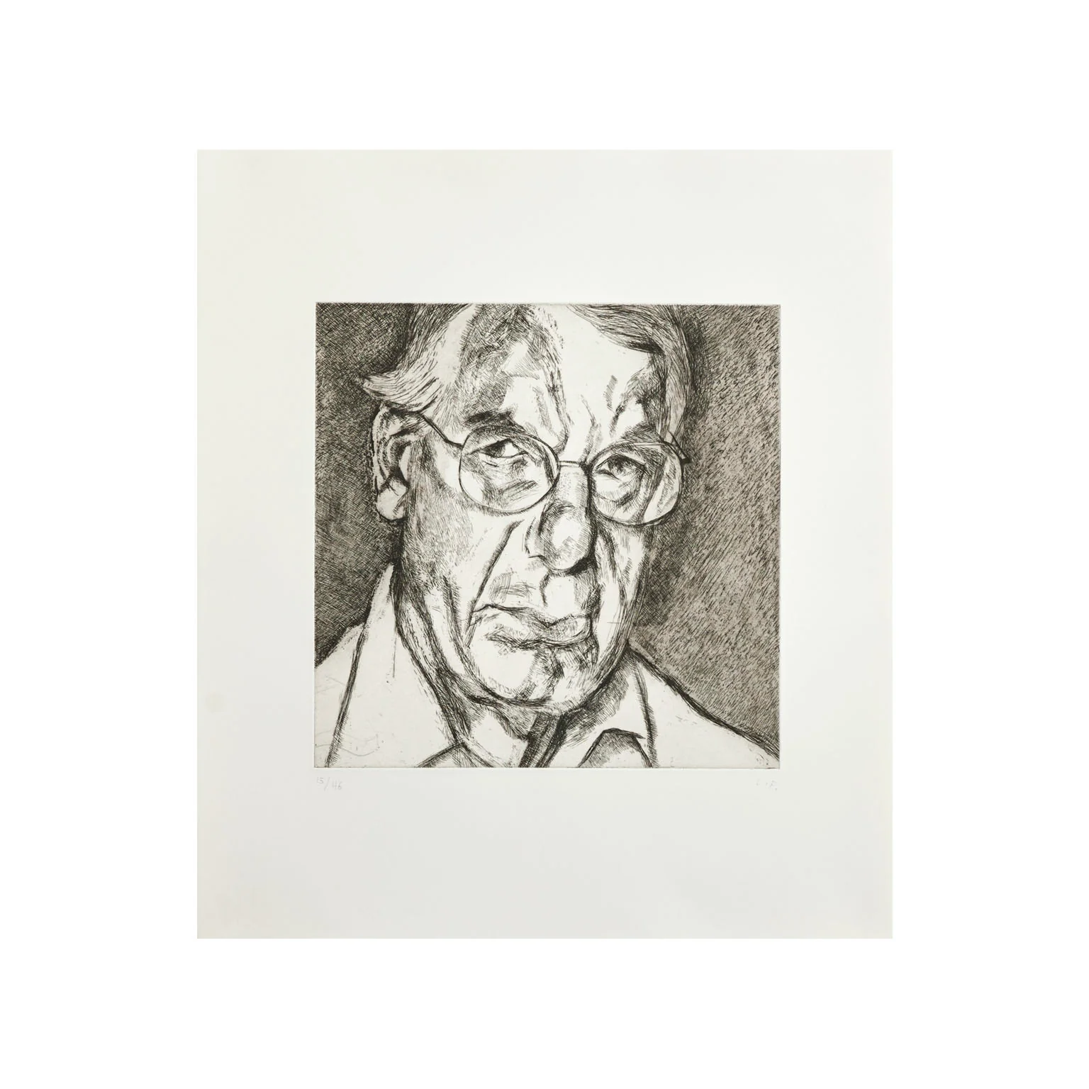 LUCIAN FREUD "THE NEW YORKER" ETCHING, 2006 - Image 3